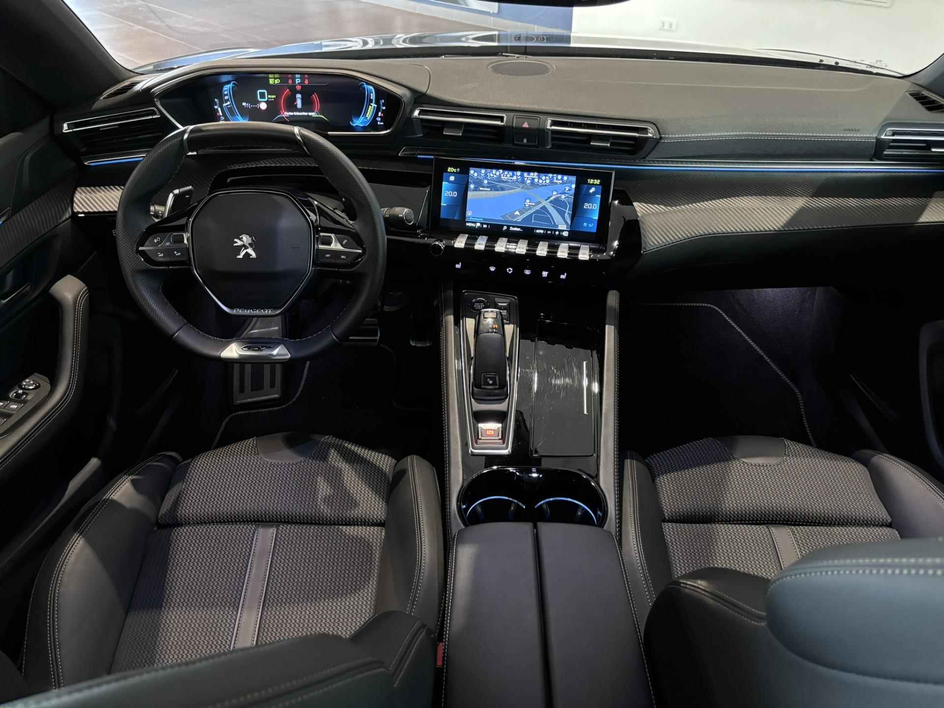 Peugeot 508 Berline GT 1.6 PHEV HYbrid 225pk e-EAT8 AUTOMAAT NAVI | KEYLESS ENTRY | AGR-STOELEN | TREKHAAK | 360° CAMERA | ADAPTIVE CRUISE - 21/85