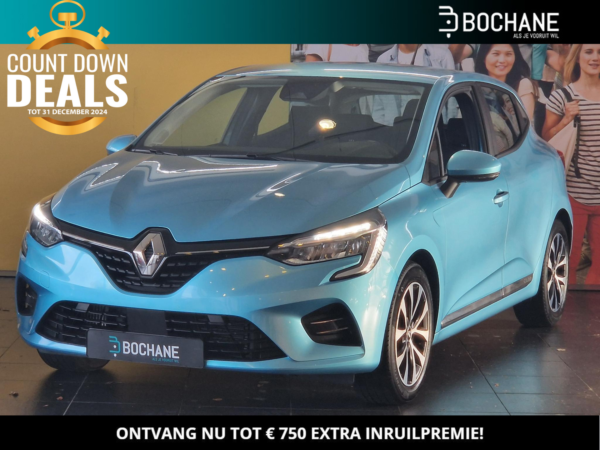 Renault Clio 1.0 TCe 100 Zen | Climate Control | Parkeersensoren | Lichtmetalen velgen 16" | Trekhaak