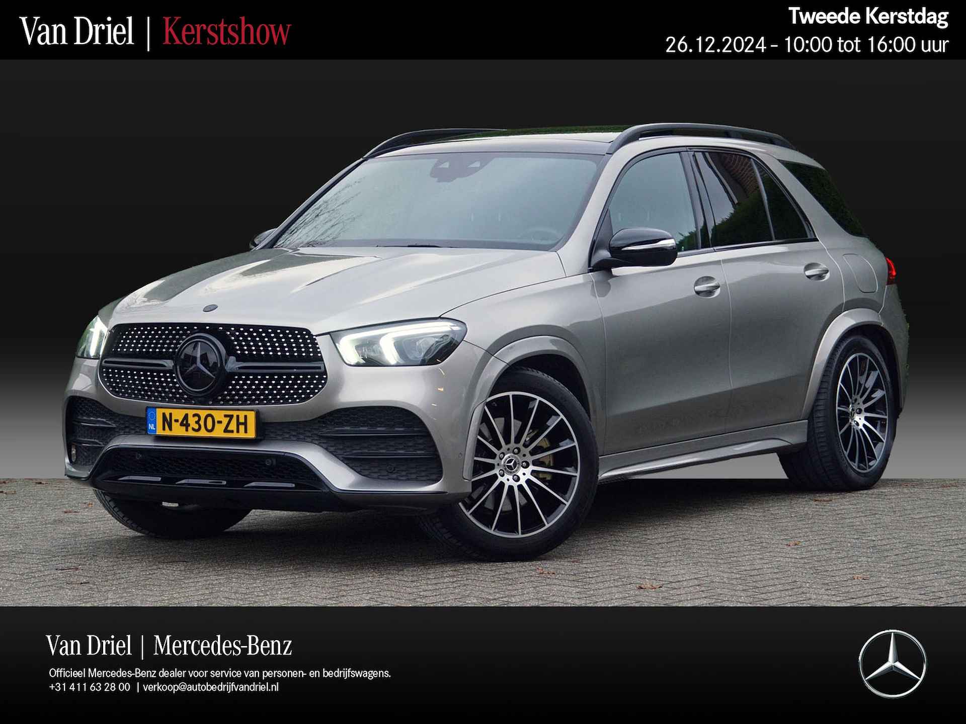 Mercedes-Benz GLE GLE 350 de 4M AMG line | Luchtvering Trekhaak Panorama Rijassistentie - 1/58