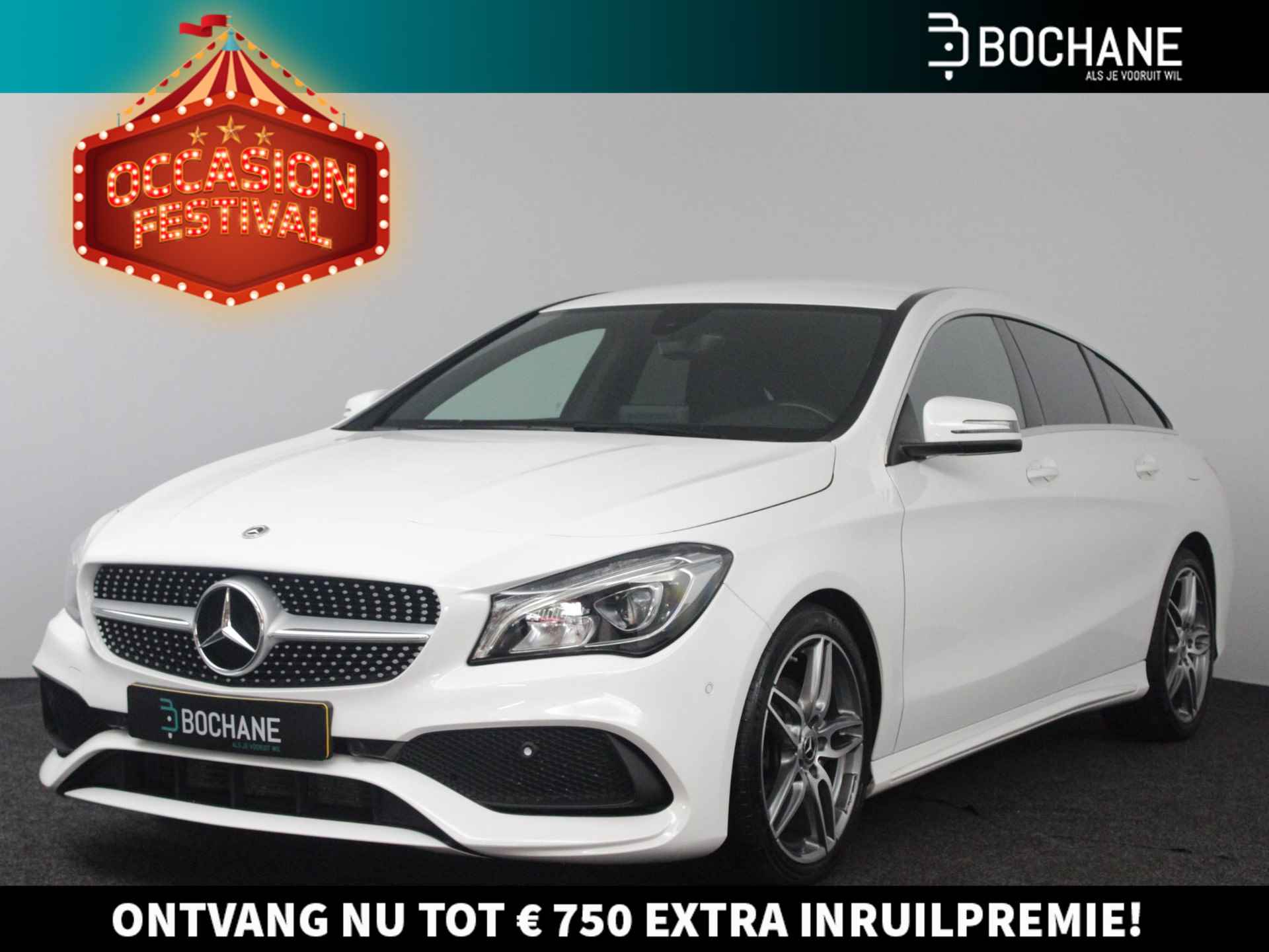 Mercedes-Benz CLA-klasse Shooting Brake 180 | AMG Line | NL-auto | Navi | Airco | Cruise | Stoelverw. | PDC V+A + Camera - 1/46