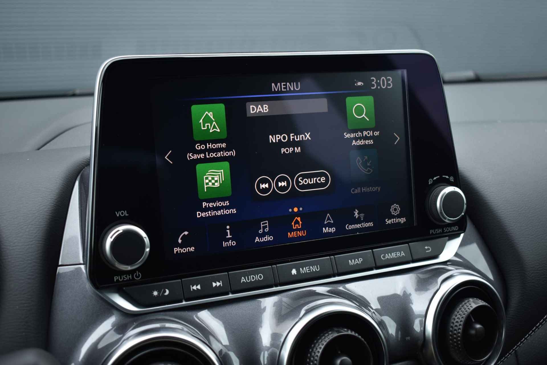 Nissan Juke 1.0 DIG-T N-Design 115pk | Navigatie | Achteruitrijcamera | Apple Carplay/Android Auto | LED Koplampen | LMV 19'' - 23/37
