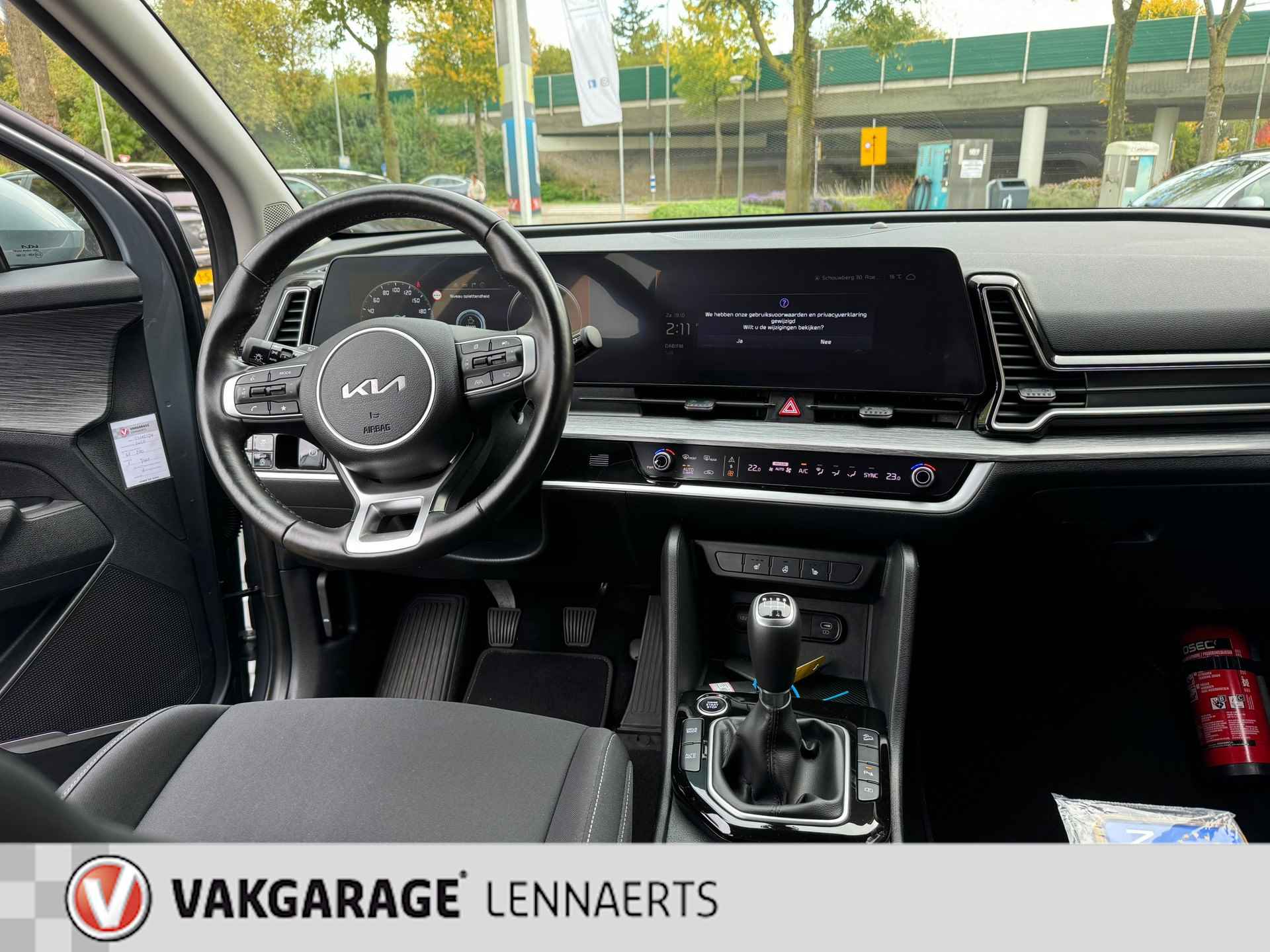 Kia SPORTAGE 1.6 T-GDi MHEV 150pk DynamicLine, Rijklaarprijs / 12 mnd Bovag garantie - 13/21