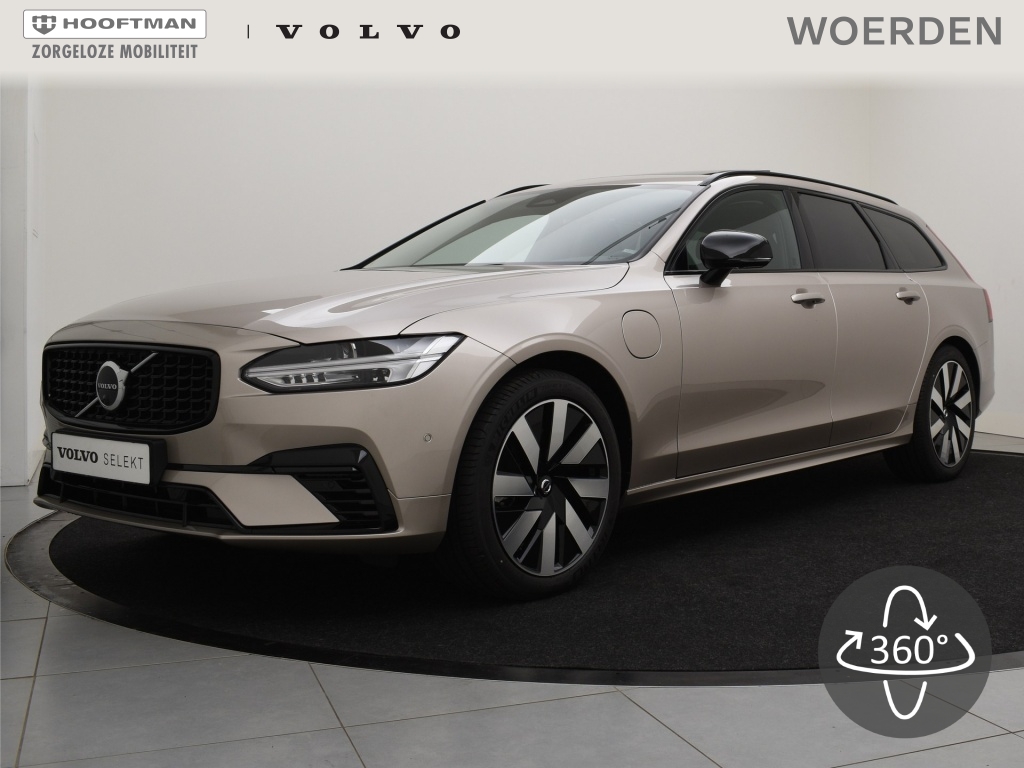 Volvo V90 T6 PLUG-IN HYBRID LONG RANGE PLUS DARK HARMAN KARDON SCHUIFDAK A