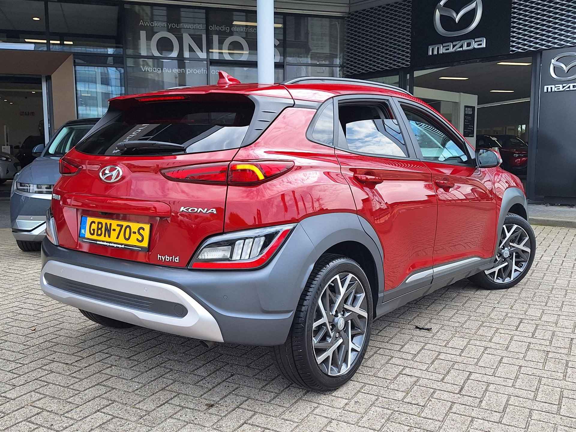 Hyundai Kona 1.6 GDI HEV Fashion | Rijklaarprijs! | Face Lift model | Climate Control | HUD | Full LED | Cruise Control | Navi | Camera | Inclusief 36 mnd Garantie! | - 4/38