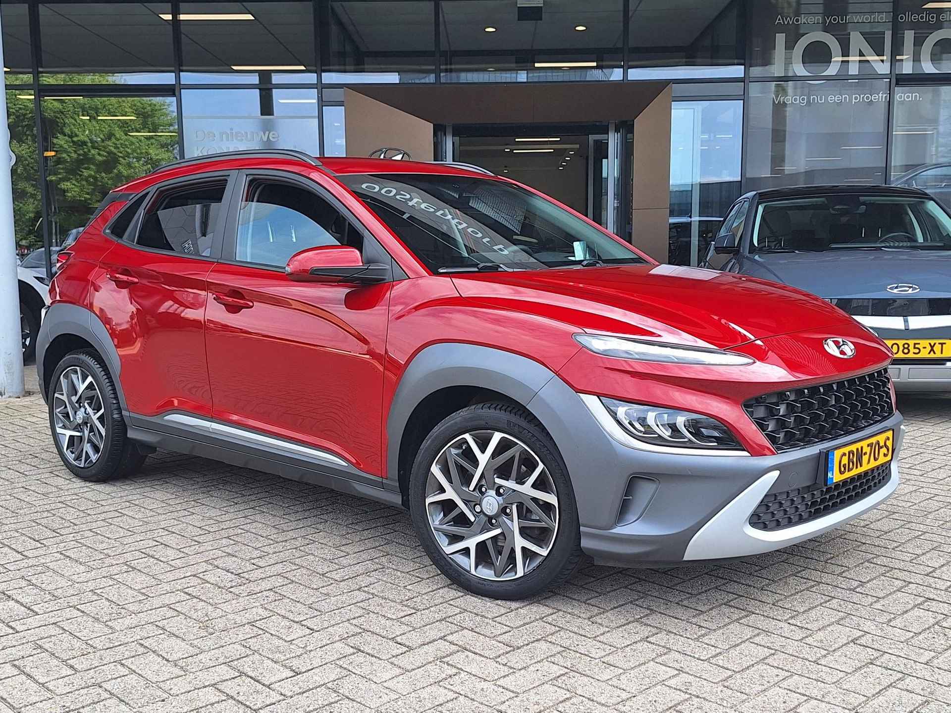 Hyundai Kona 1.6 GDI HEV Fashion | Rijklaarprijs! | Face Lift model | Climate Control | HUD | Full LED | Cruise Control | Navi | Camera | Inclusief 36 mnd Garantie! | - 5/38