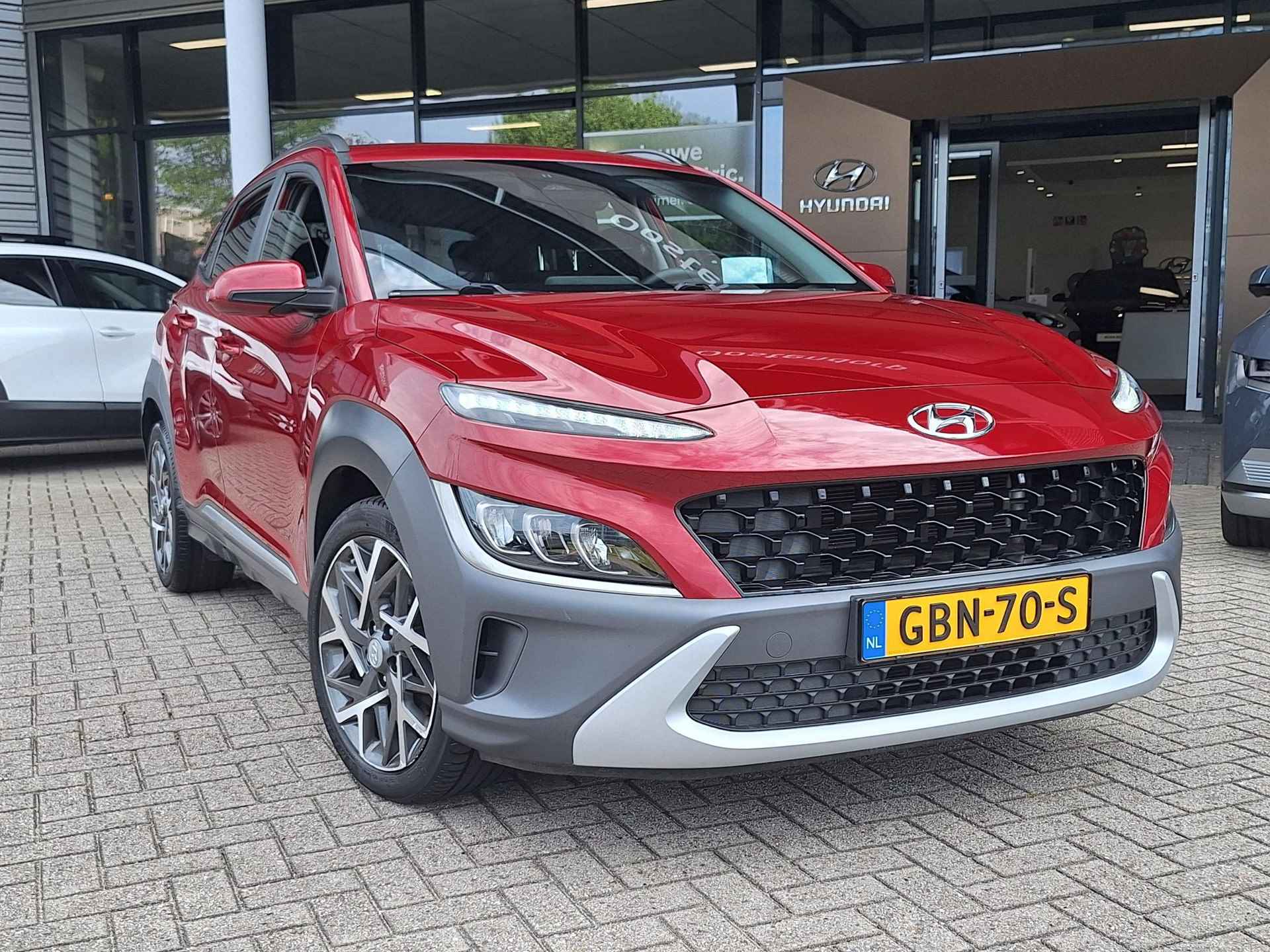 Hyundai Kona 1.6 GDI HEV Fashion | Rijklaarprijs! | Face Lift model | Climate Control | HUD | Full LED | Cruise Control | Navi | Camera | Inclusief 36 mnd Garantie! | - 6/38