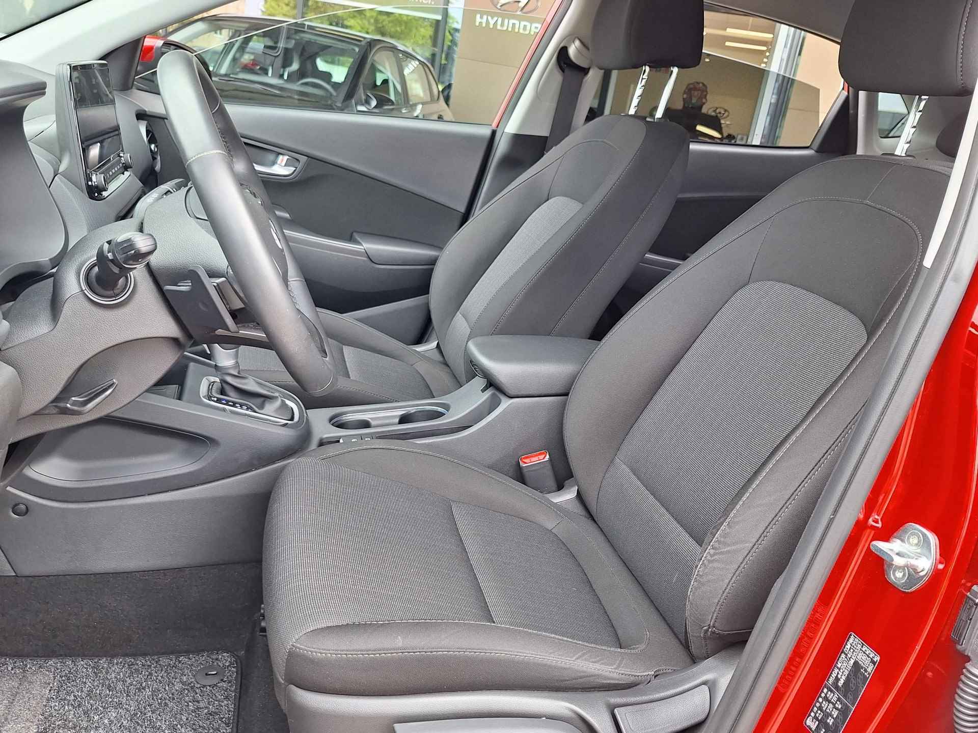 Hyundai Kona 1.6 GDI HEV Fashion | Rijklaarprijs! | Face Lift model | Climate Control | HUD | Full LED | Cruise Control | Navi | Camera | Inclusief 36 mnd Garantie! | - 9/38