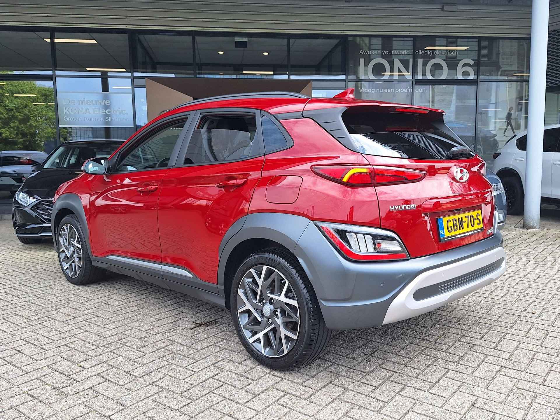 Hyundai Kona 1.6 GDI HEV Fashion | Rijklaarprijs! | Face Lift model | Climate Control | HUD | Full LED | Cruise Control | Navi | Camera | Inclusief 36 mnd Garantie! | - 10/38