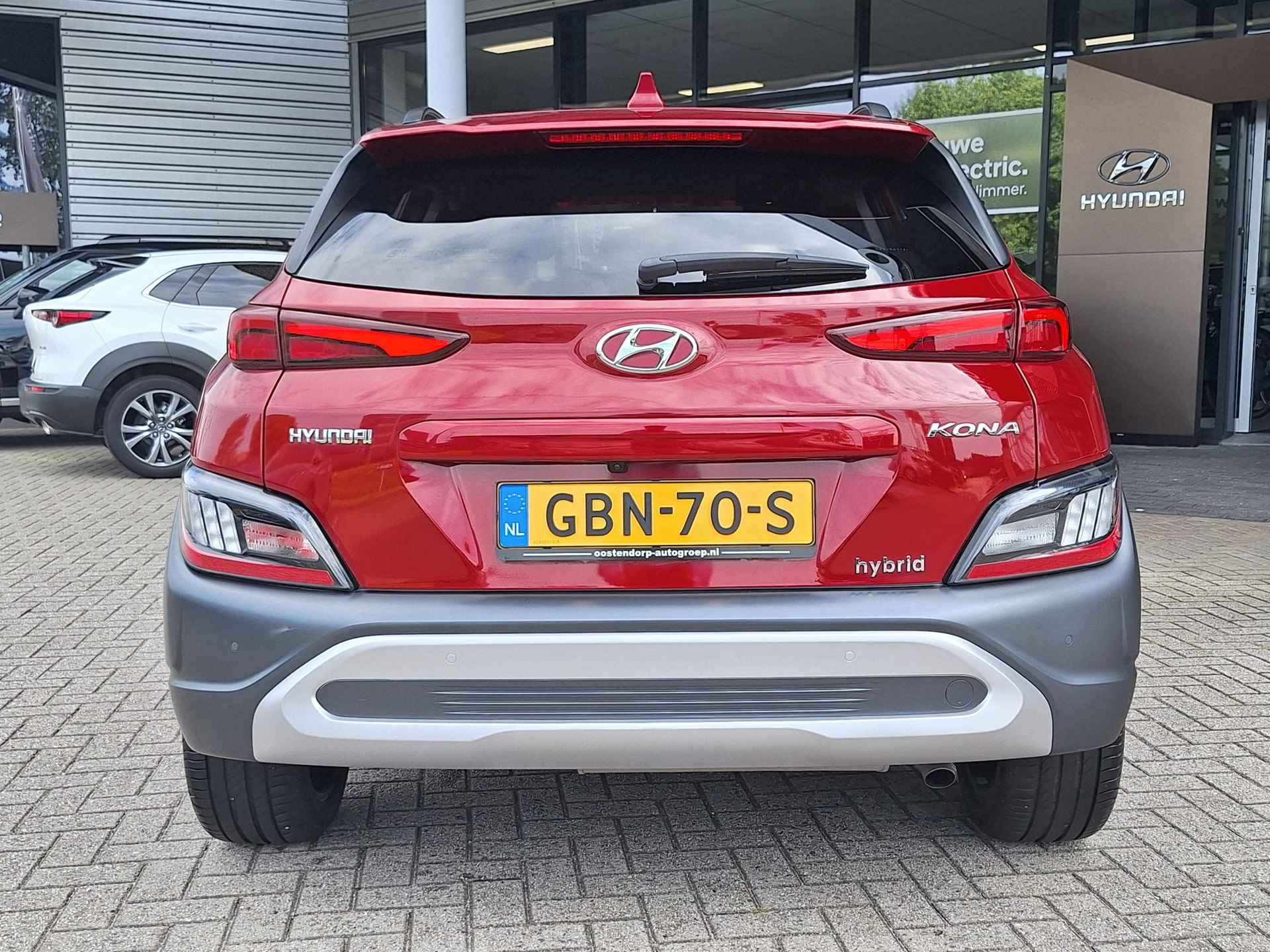 Hyundai Kona 1.6 GDI HEV Fashion | Rijklaarprijs! | Face Lift model | Climate Control | HUD | Full LED | Cruise Control | Navi | Camera | Inclusief 36 mnd Garantie! | - 12/38