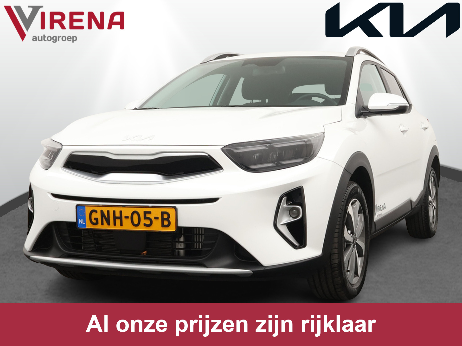 Kia Stonic 1.0 T-GDi MHEV DynamicPlusLine - Stoel/Stuur Verwarming - Cruise Control - Keyless Entry - Climate Control - Apple/Android Carplay - Fabrieksgarantie Tot 2031