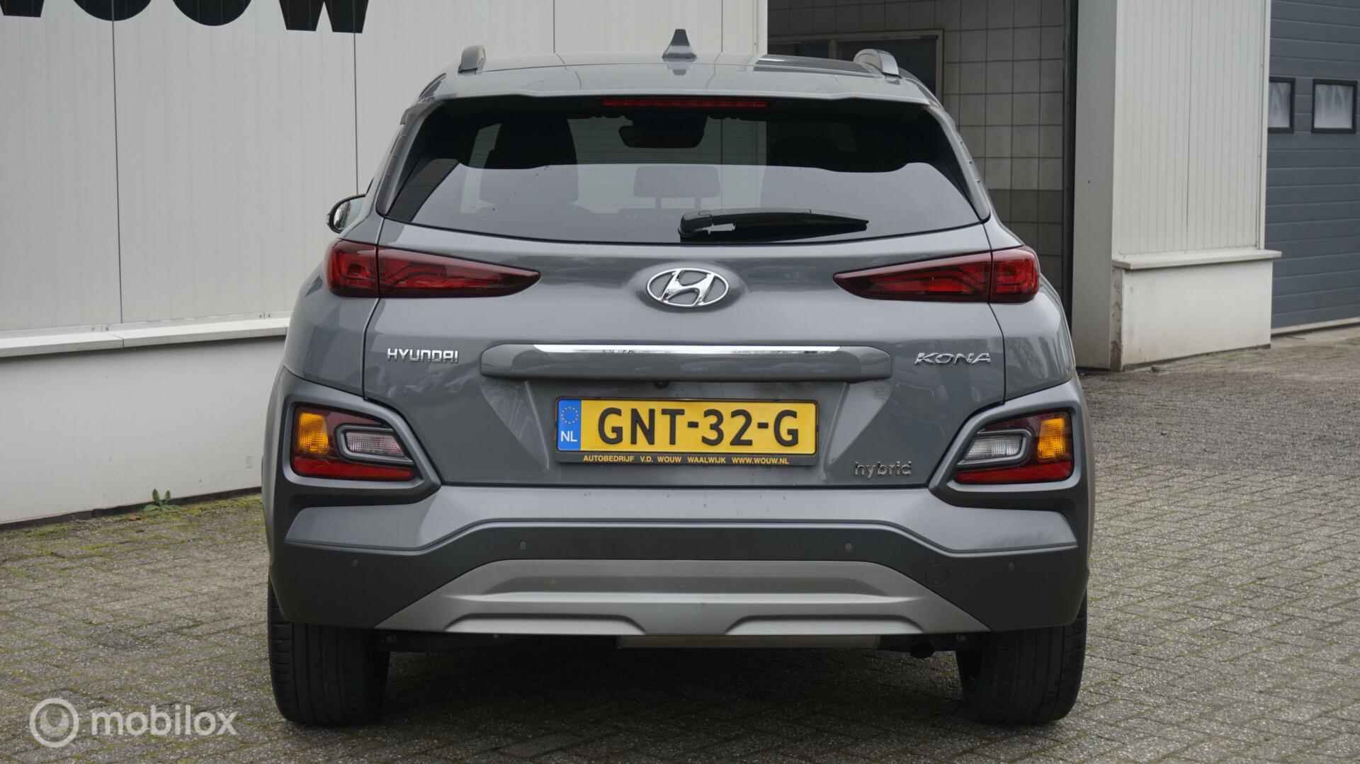 Hyundai Kona 1.6 GDI HEV Navigatie | HUD | 18 inch | Achteruitrijcamera | Blind Spot Warning - 6/36