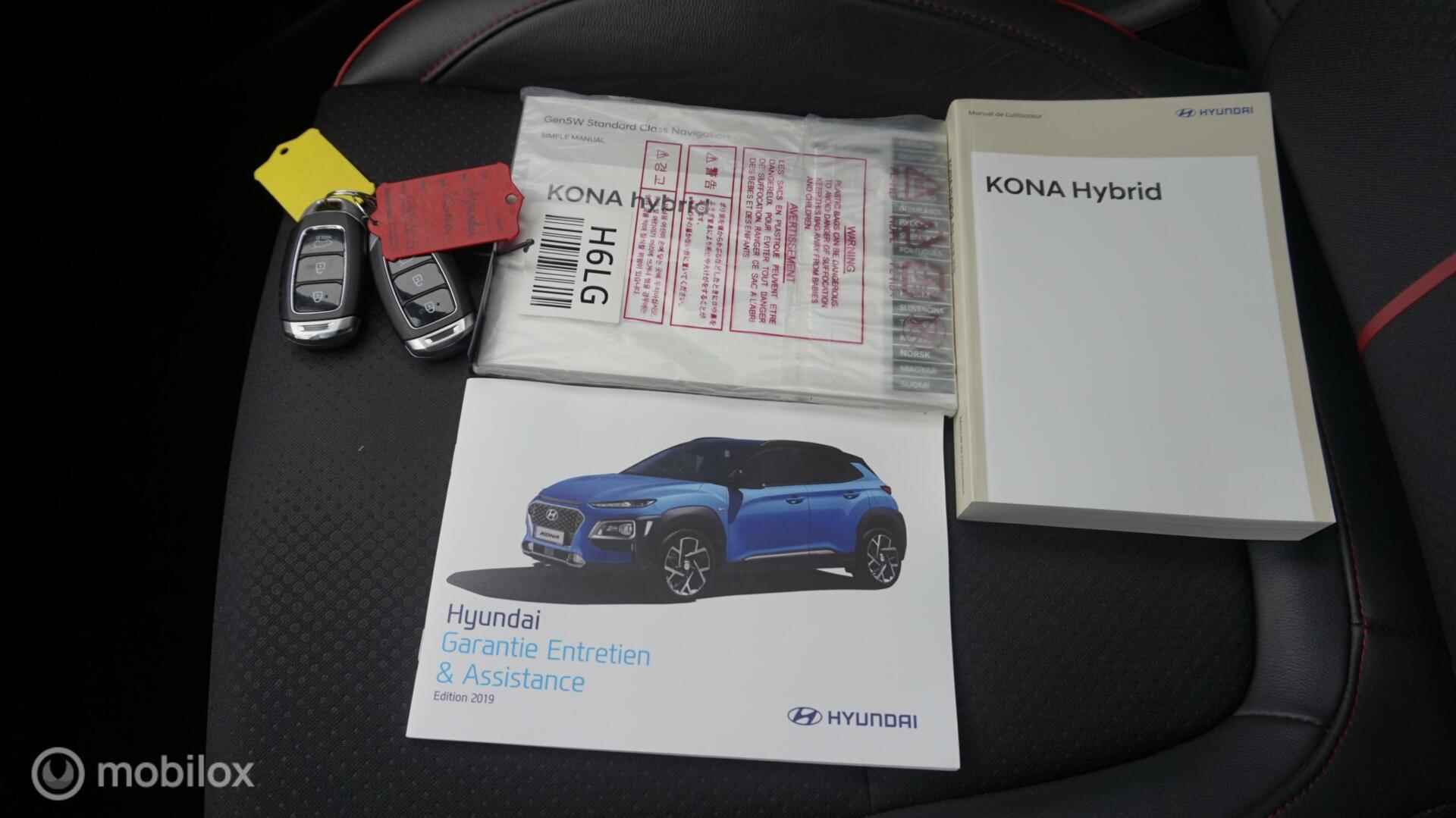 Hyundai Kona 1.6 GDI HEV Navigatie | HUD | 18 inch | Achteruitrijcamera | Blind Spot Warning - 31/36