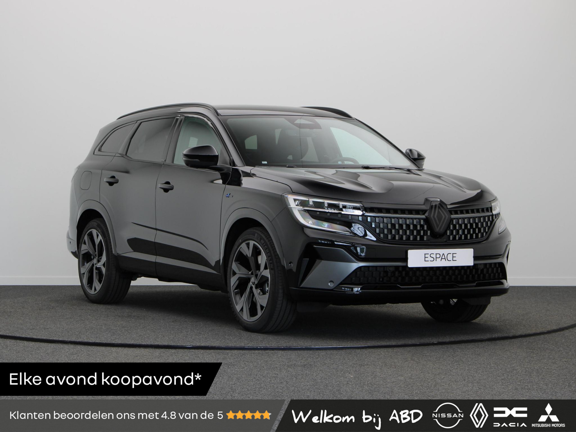 Renault Espace E-Tech Hybrid 200pk esprit Alpine 7p. | HUD | Harman Kardon | Panoramisch vast glazen dak | Elek. verwarmbar voorruit |