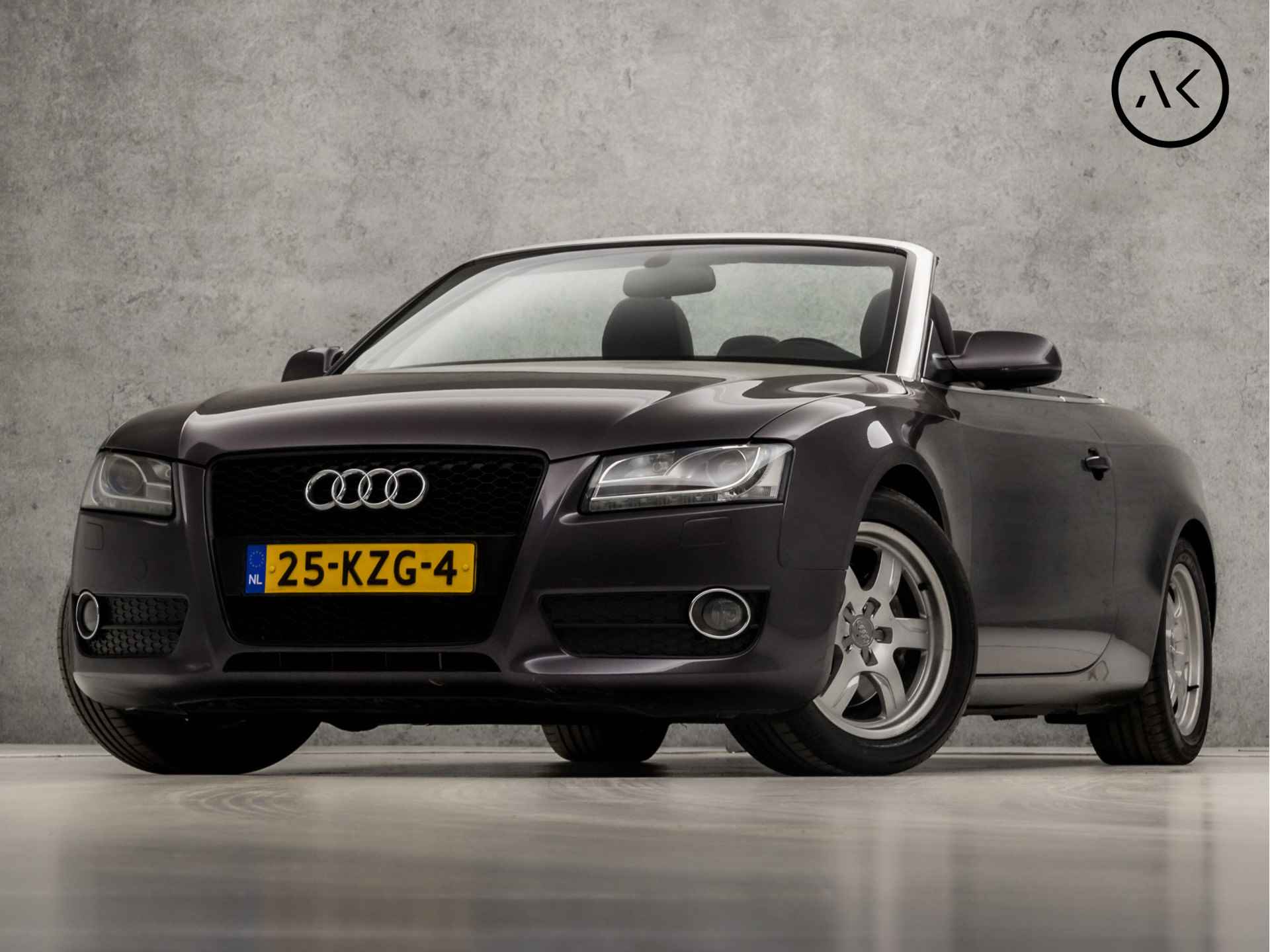 Audi A5 Cabriolet 2.0 TFSI Sport 211Pk (SCHERM, STOELVERWARMING, BLUETOOTH, PARKEERSENSOREN, LOGISCH NAP, SOFTTOP, SPORTSTOELEN, ZWART HEMEL, CRUISE CONTROL, ELEK PAKKET, NIEUWSTAAT) - 1/30