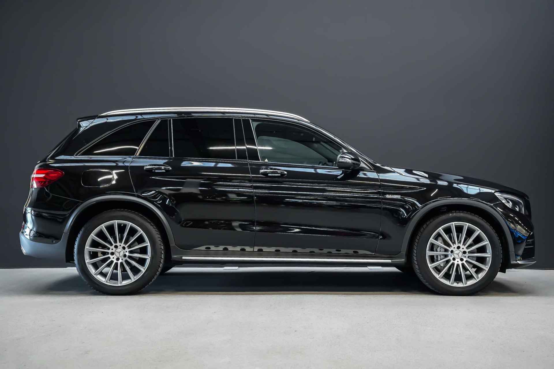 Mercedes-Benz GLC-klasse 43 AMG 367pk 4MATIC |schuif/kantel dak|Burmester|elk. stoelen + memory|elk. achterklep|360 camera|HUD|BLIS|stoelverwarming + ventilatie|side steps|20"| - 6/46