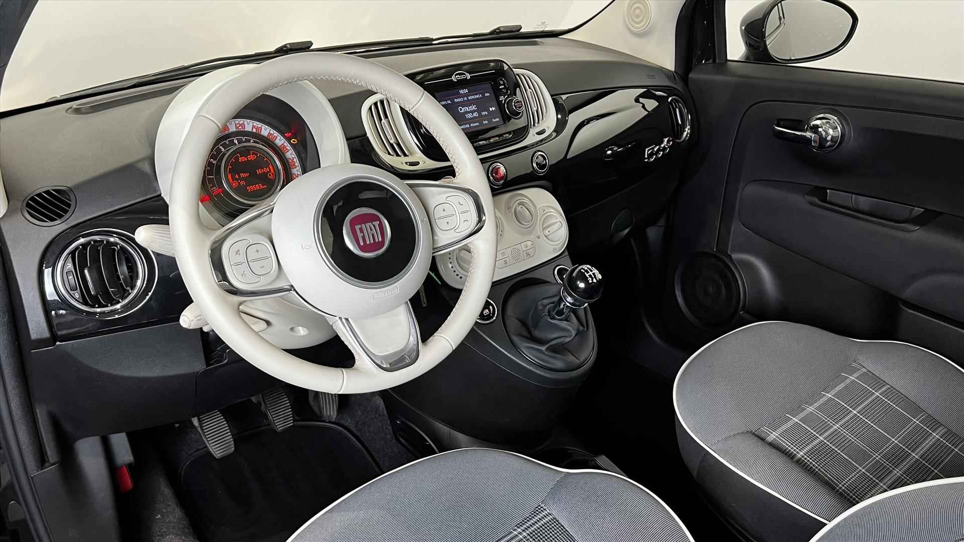 Fiat 500c TwinAir Turbo 80PK LOUNGE NAVI PDC TEL NAP - 10/33