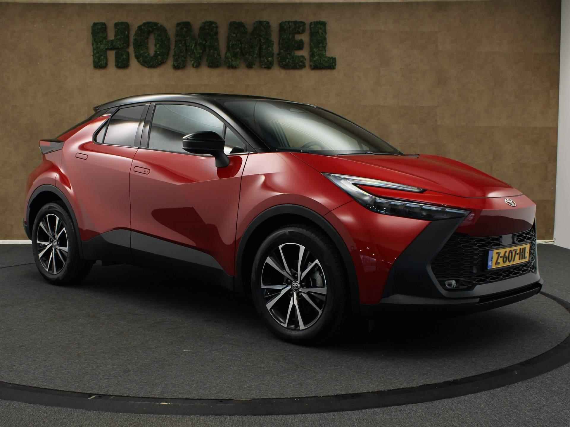 Toyota C-HR 1.8 Hybrid 140 First Edition - ORIGINEEL NEDERLANDSE AUTO - NAVIGATIE - DODEHOEK DETECTIE - ELEKTRISCHE ACHTERKLEP - 360 GRADEN CAMERA - KEYLESS ENTRY & START - CLIMATE CONTROL - DRAADLOZE OPLADER- PARKEERSENSOREN VOOR EN ACHTER - 13/41