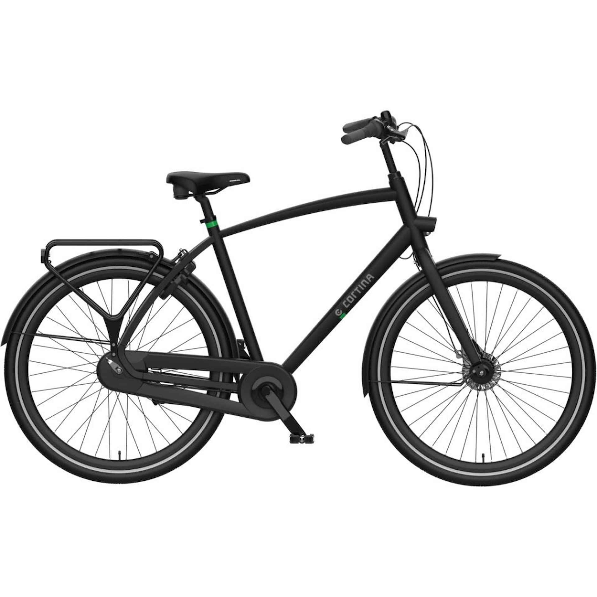 Cortina Tide H50 N7 Stadsfietsen jet black matt