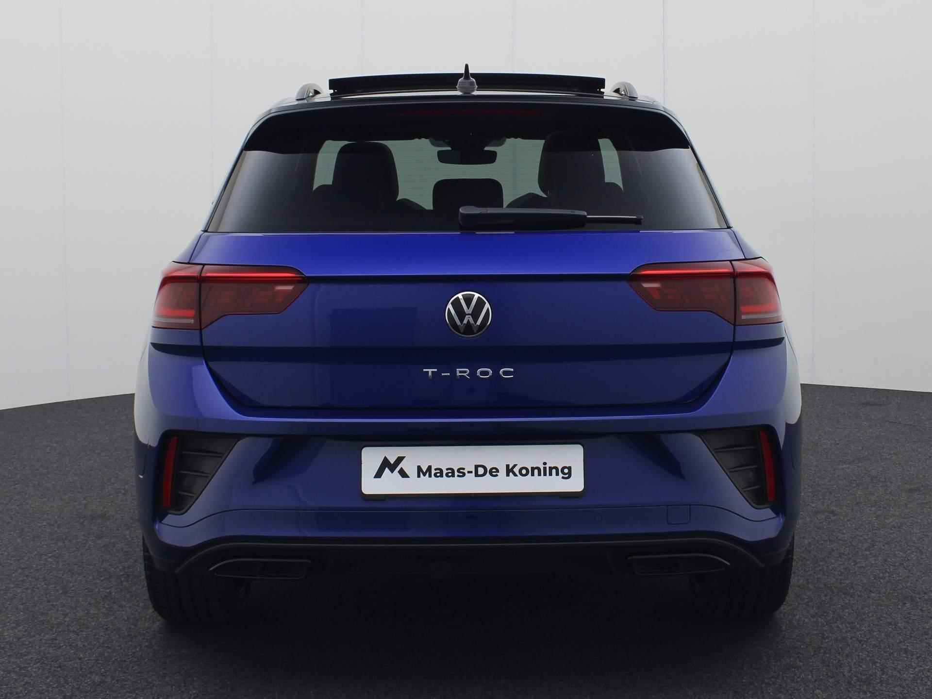 Volkswagen T-Roc 1.5TSI/150PK R-Line Blackstyle DSG · Panoramadak · Trekhaak · Navigatie · Garantie tot februari 2026 - 38/45