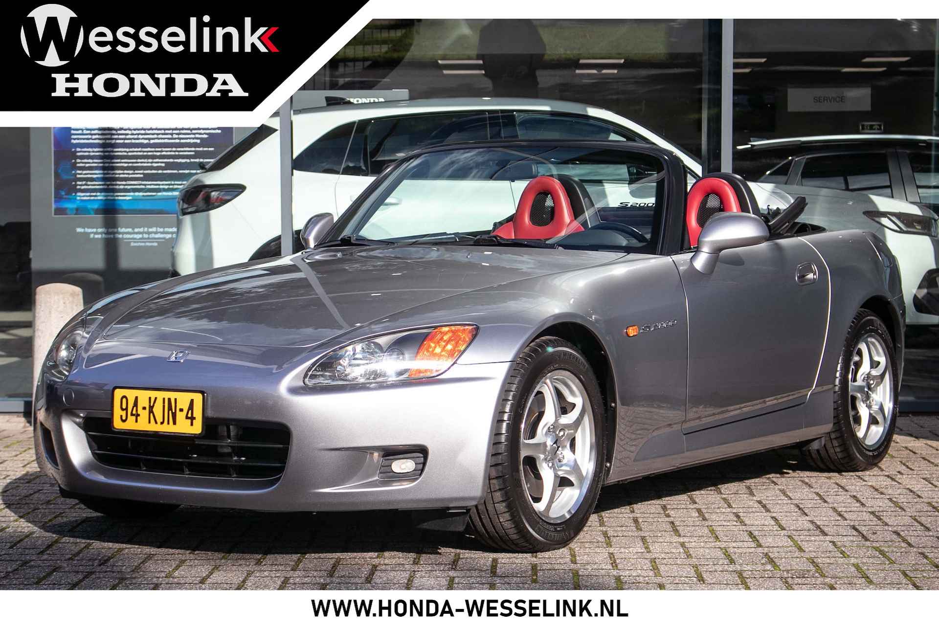 Honda S2000 2.0i - All in rijklaarprijs | Keurige staat | nwe soft-top | 12 mnd Bovag | Nwe banden - 1/55