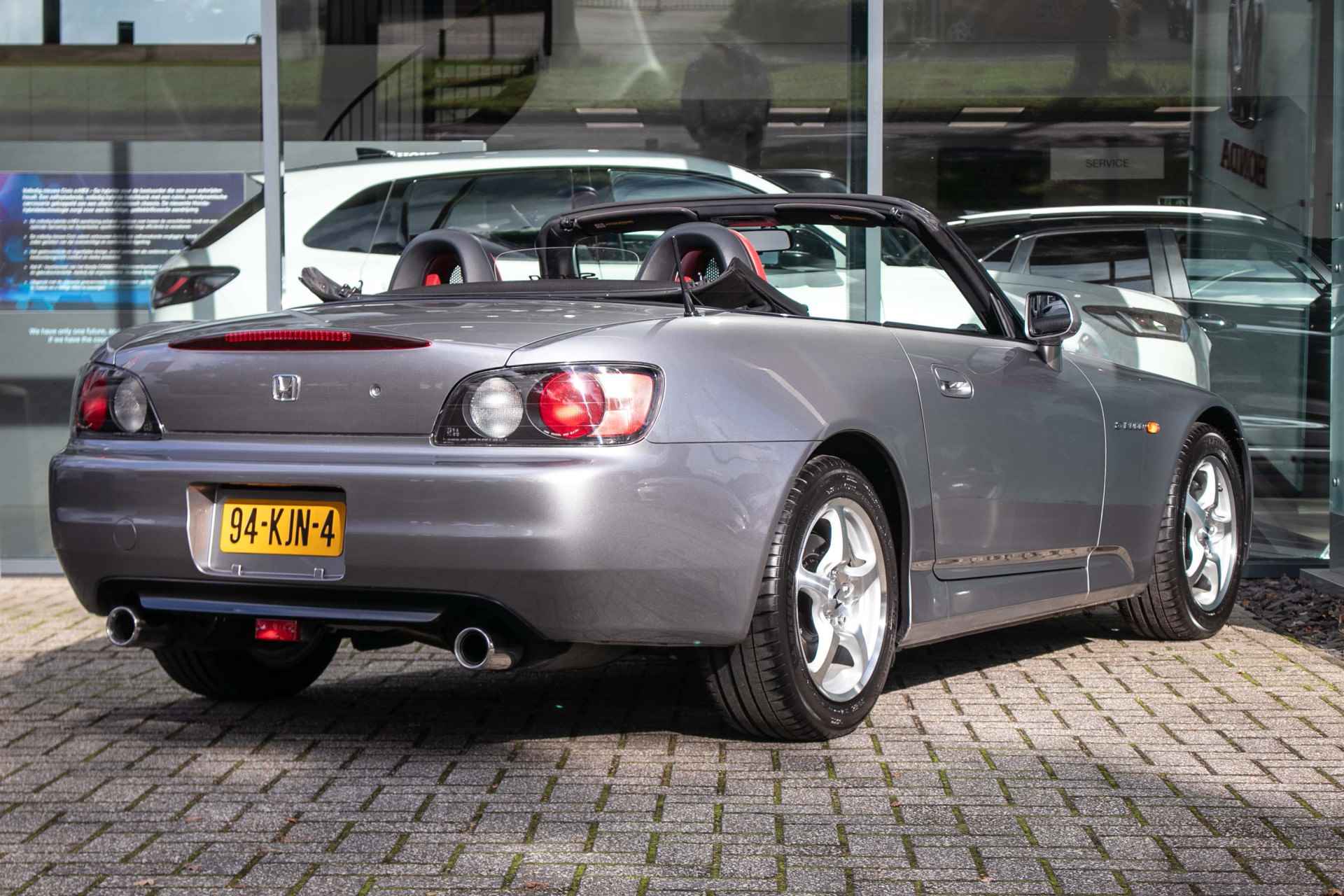 Honda S2000 2.0i - All in rijklaarprijs | Keurige staat | nwe soft-top | 12 mnd Bovag | Nwe banden - 3/55