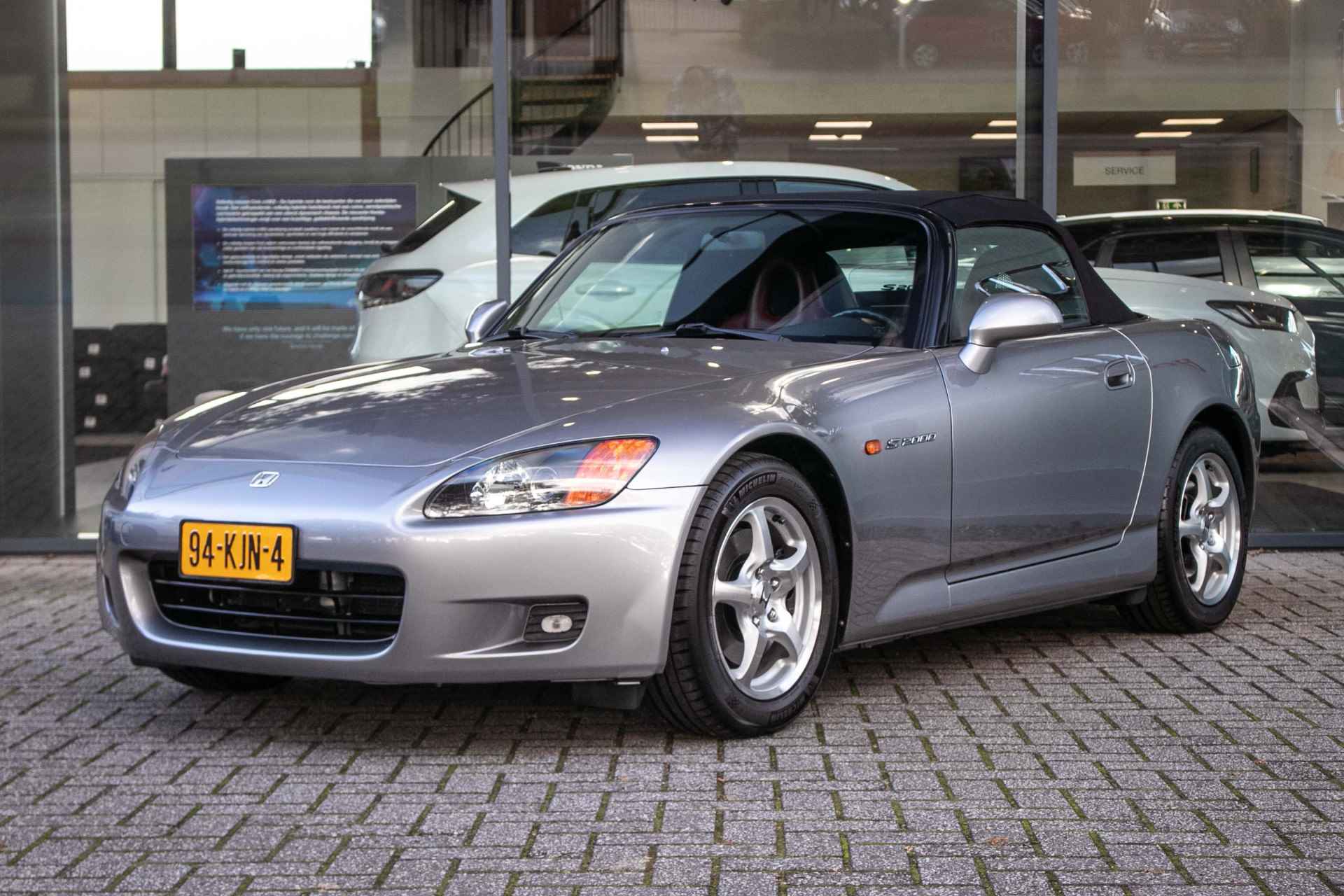 Honda S2000 2.0i - All in rijklaarprijs | Keurige staat | nwe soft-top | 12 mnd Bovag | Nwe banden - 29/55