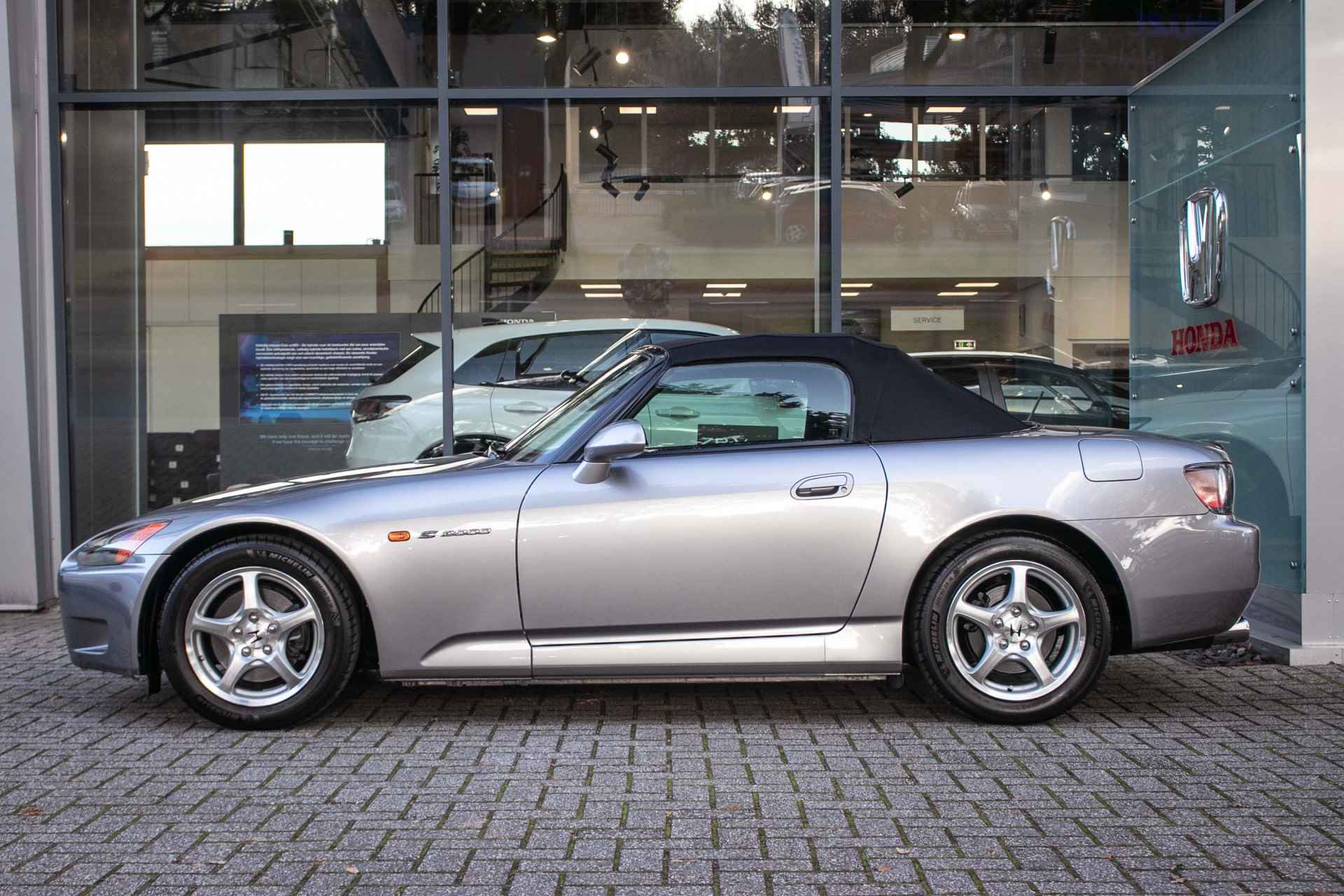 Honda S2000 2.0i - All in rijklaarprijs | Keurige staat | nwe soft-top | 12 mnd Bovag | Nwe banden - 30/55