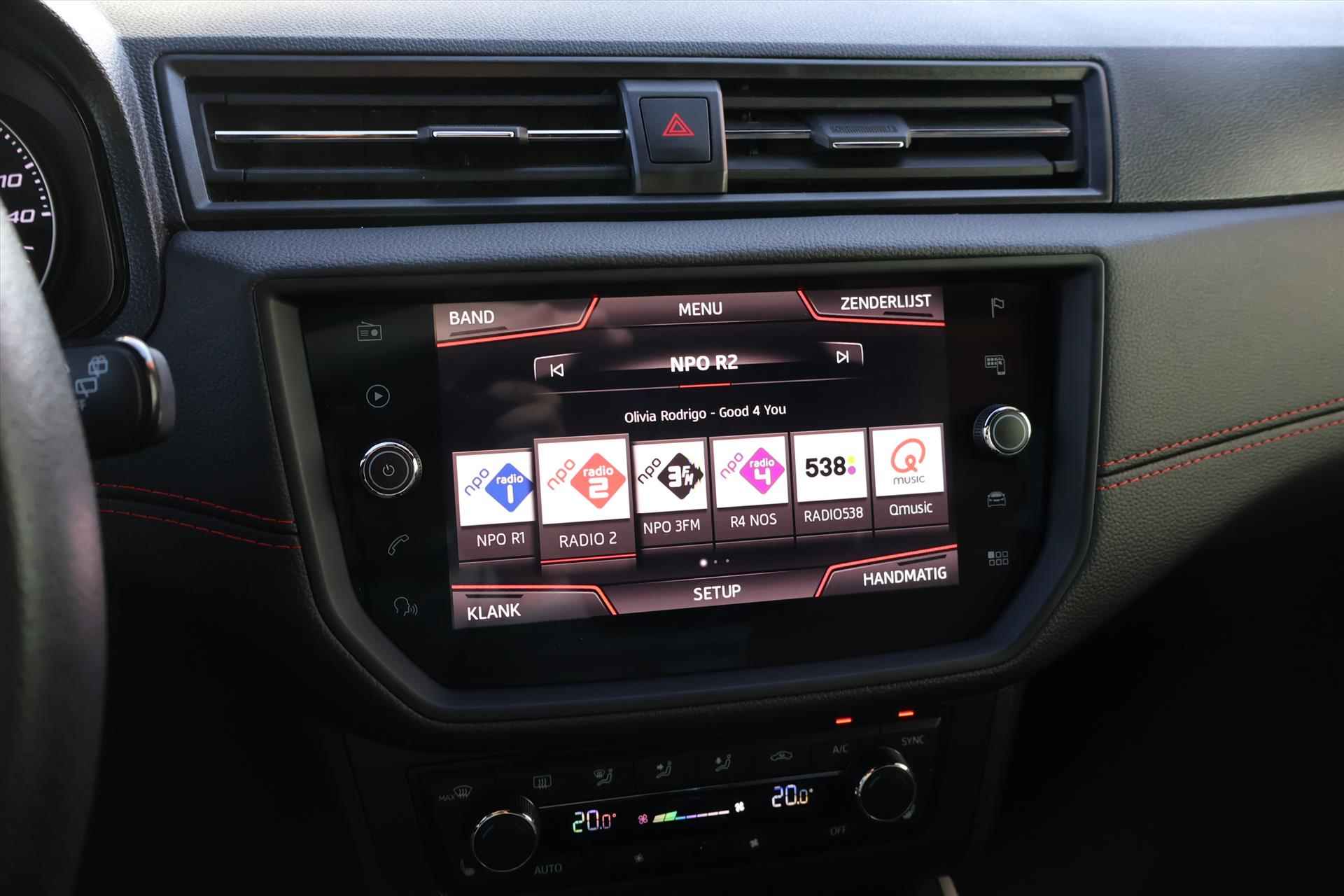 Seat Arona 1.0 FR TSI 115pk | ACC | Carplay | Navi | Camera | Stoelverwarming | Keyless - 30/45