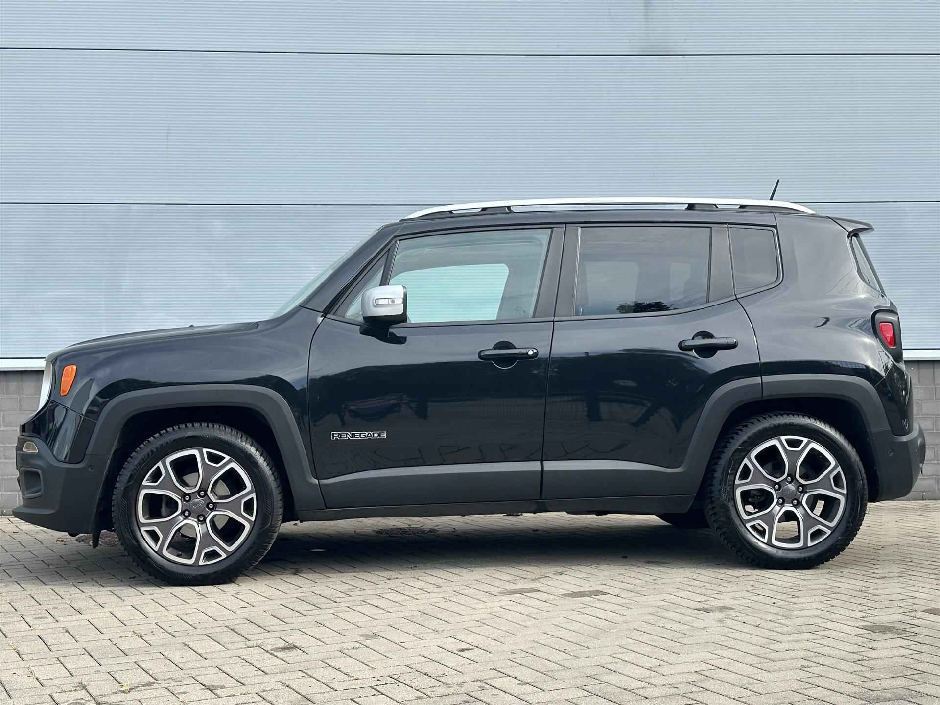 Jeep Renegade 1.4 MultiAir 140pk Limited | Navigatie | Parkeersensoren Voor + Achter |Schuif-Kantel Dak | - 4/44