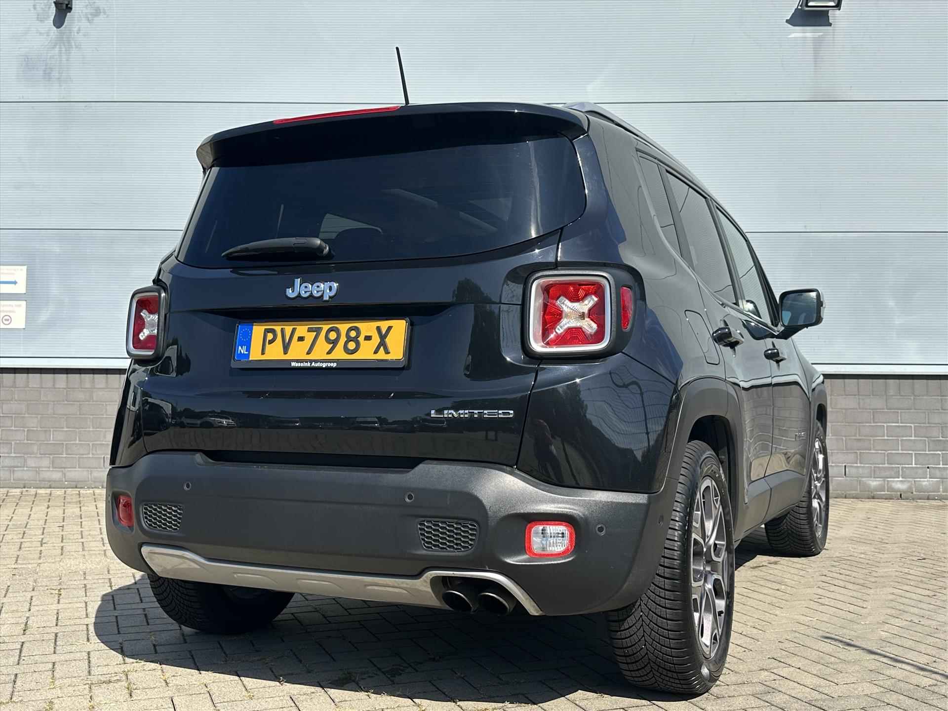 Jeep Renegade 1.4 MultiAir 140pk Limited | Navigatie | Parkeersensoren Voor + Achter |Schuif-Kantel Dak | - 7/44