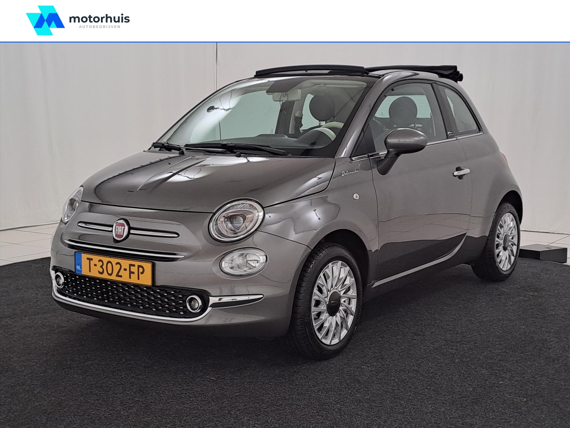 FIAT 500c 1.0 HYBRID 70PK DOLCEVITA ECC LM CABRIO NAP