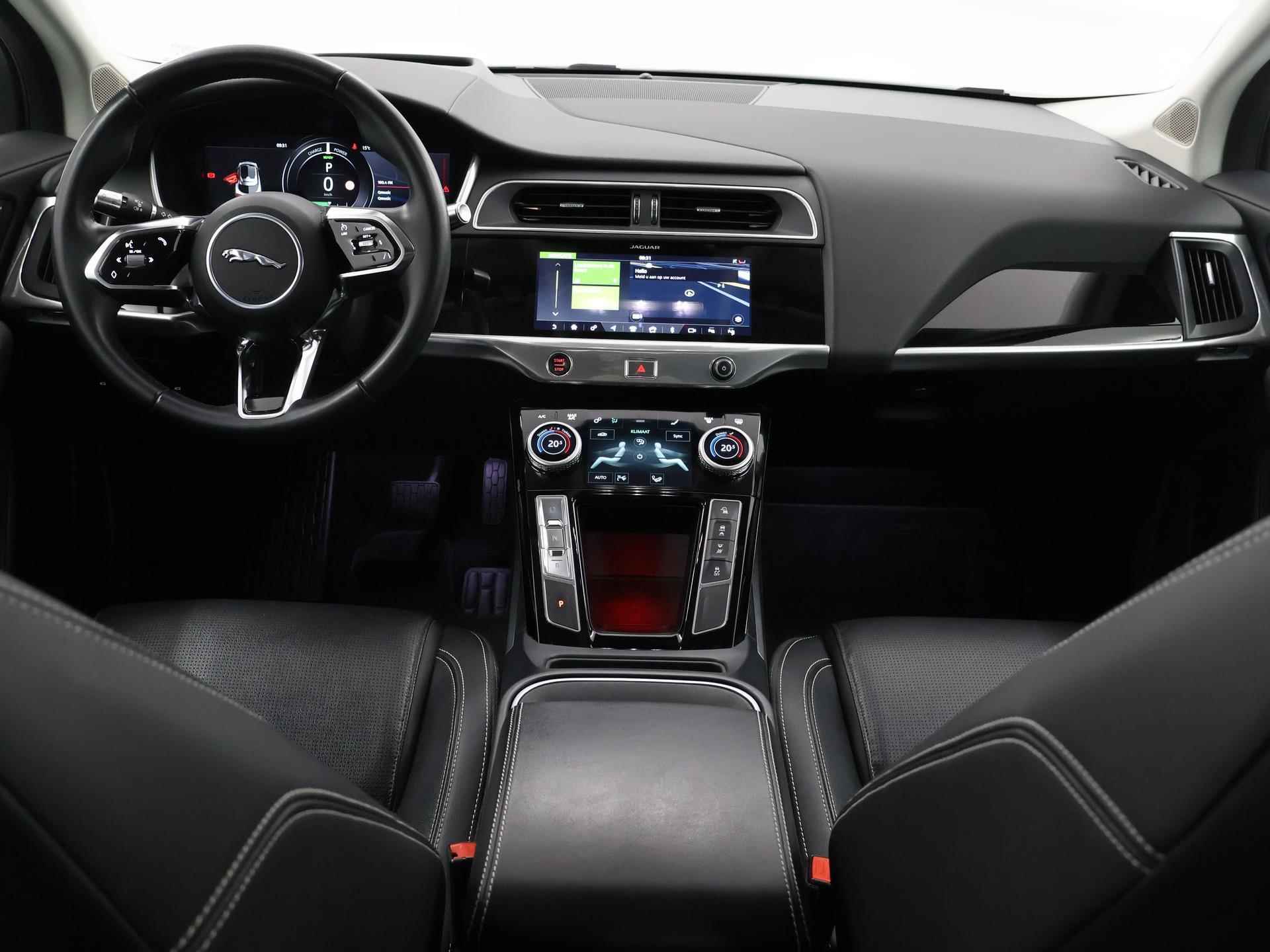 Jaguar I-PACE EV400 HSE 90 kWh | Dodehoekdetectie | Parkeercamera | Navigatie | Head Up display | Panoramadak | Meridian audio | Adaptieve Cruise Control | Prijs incl. BTW | - 9/47