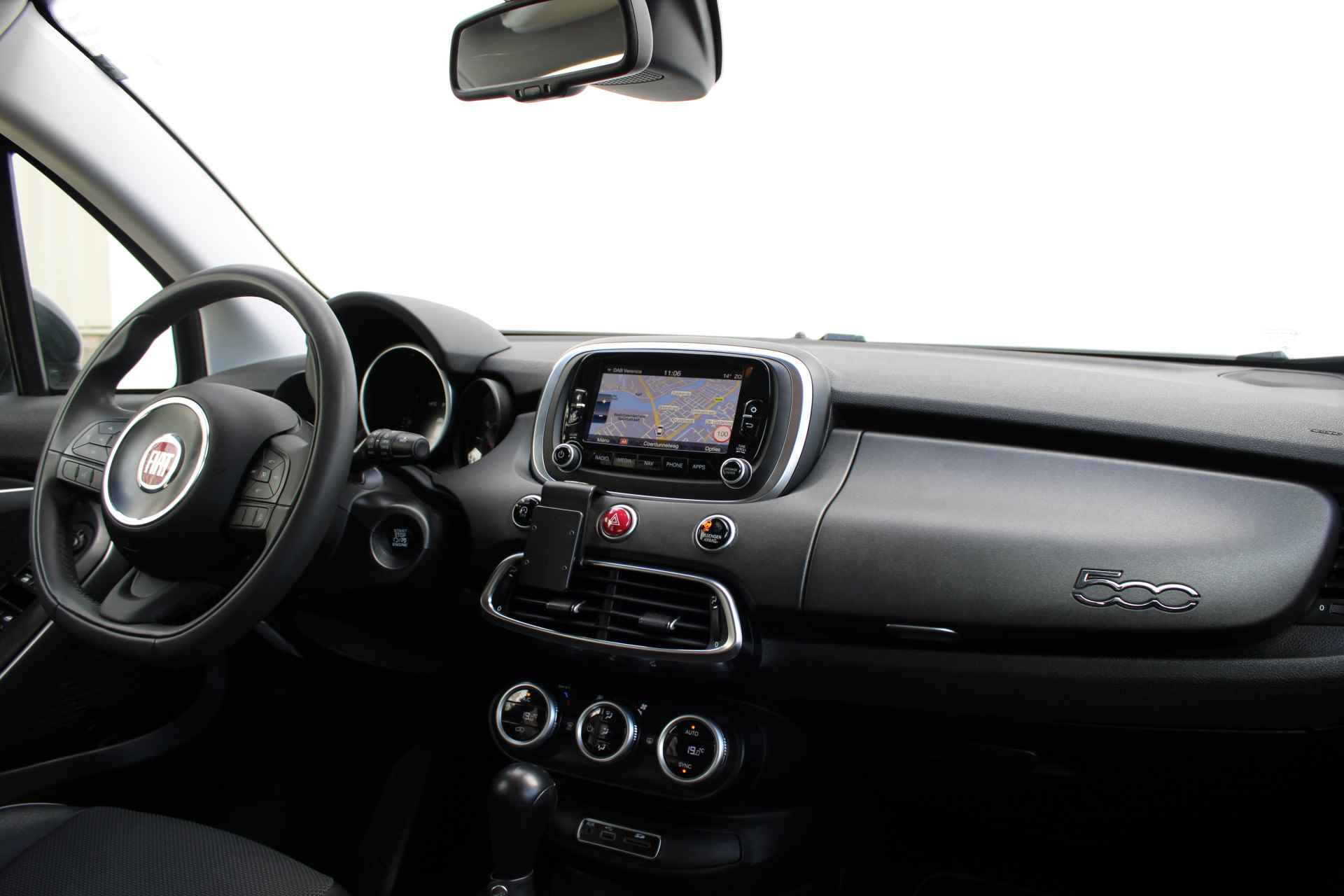Fiat 500X 1.4 Turbo 140PK Automaat MultiAir Lounge | Camera | Cruise Control | Navigatie | 18'''LMV | Half Lederen Bekleding | PDC a - 10/47