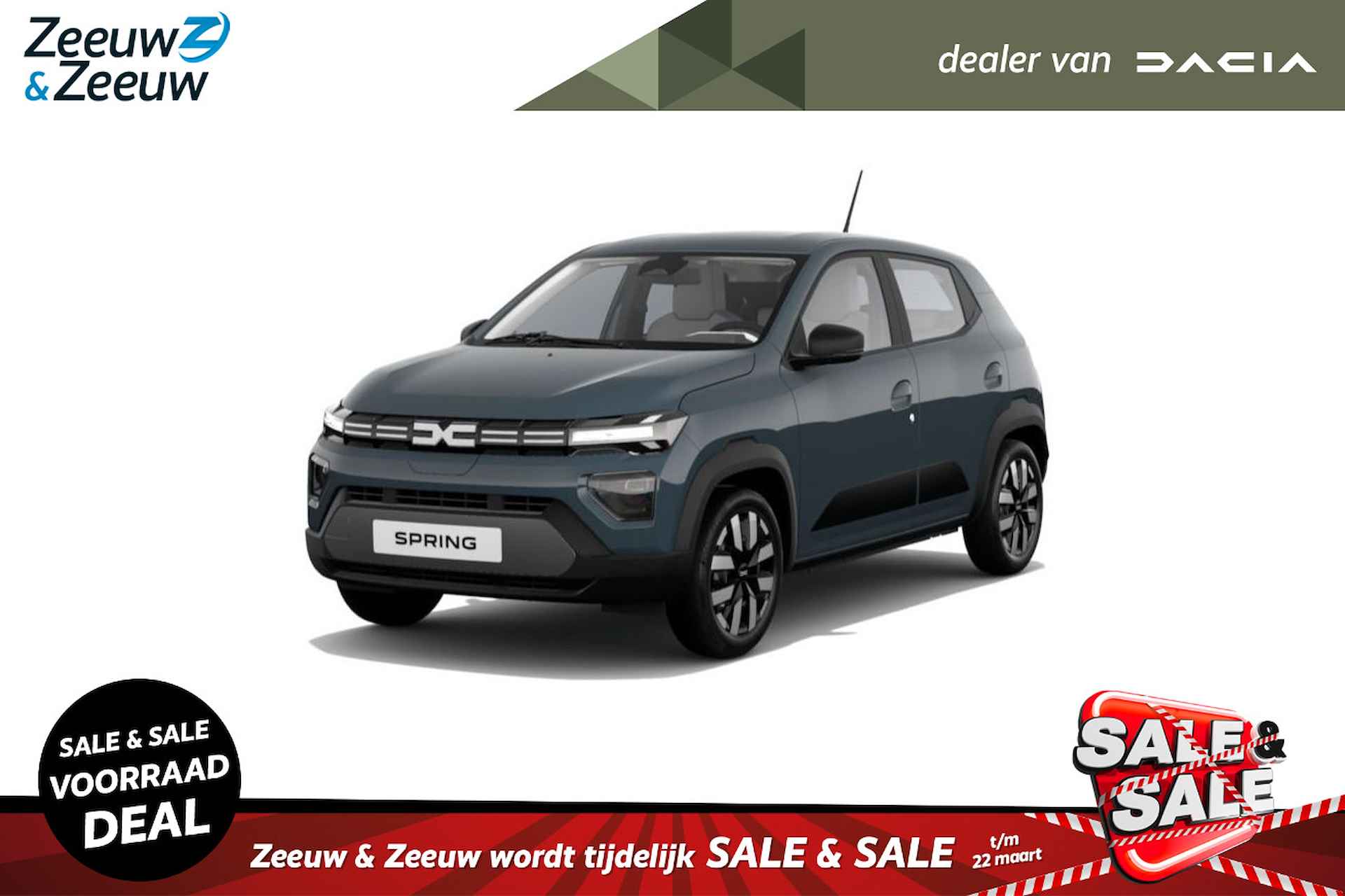 Dacia Spring (ANWB Private Lease Actie v.a. € 249,-) Expression 65 | Wij maken graag een Private Lease offerte op maat voor u!