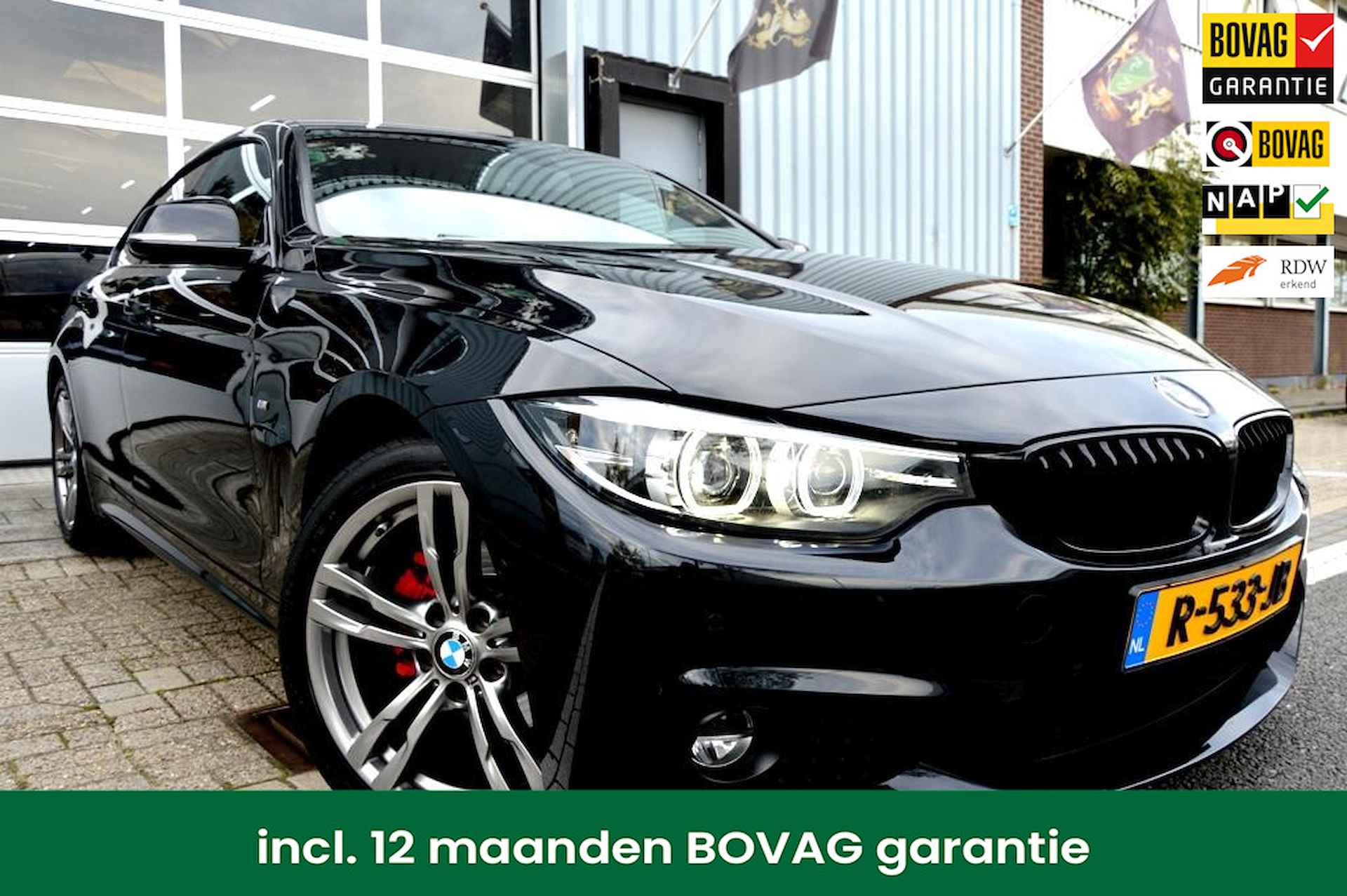 BMW 4-serie Gran Coupé 420i High M-Sport CAM/S18/NAVI/LEER