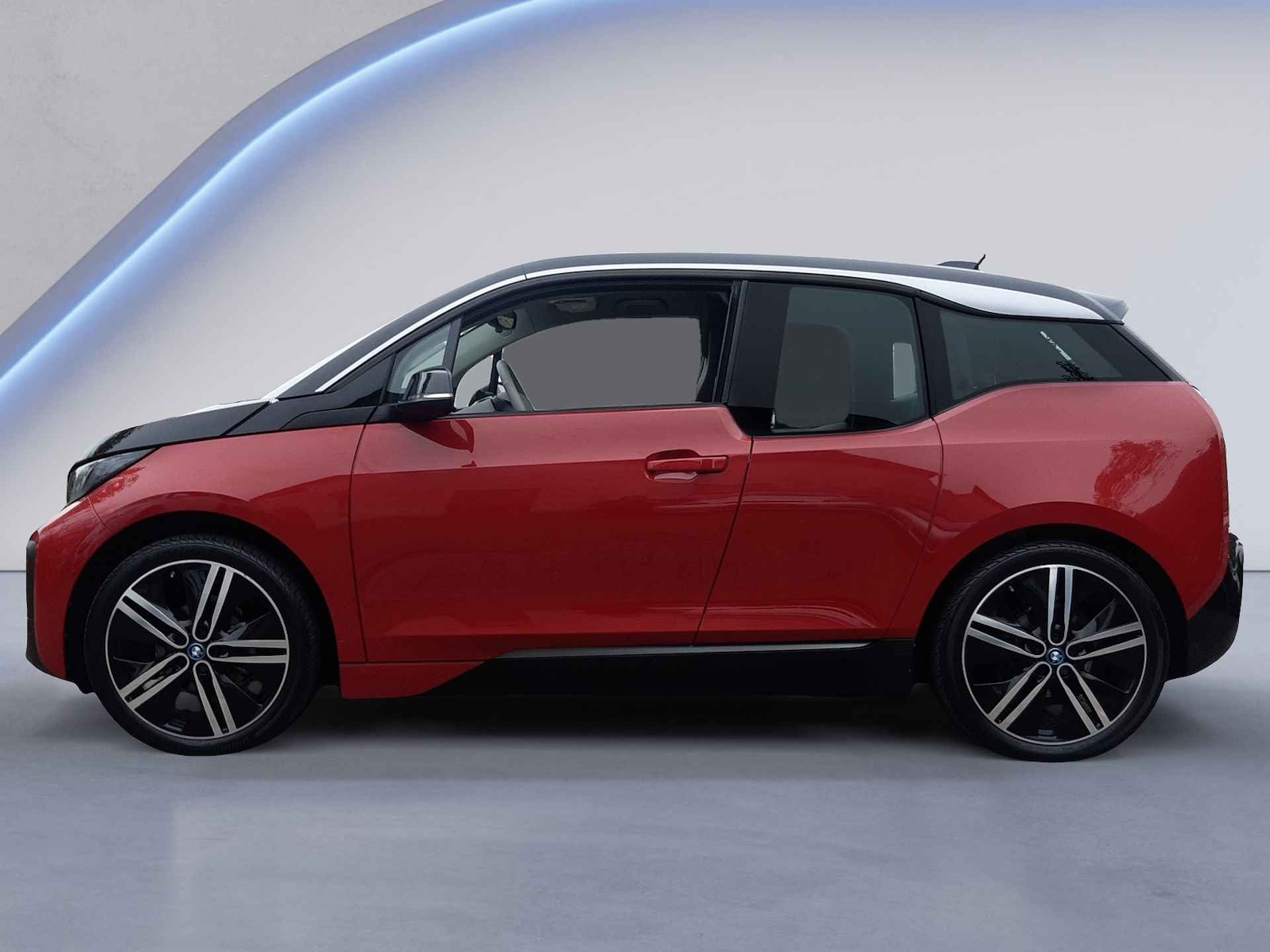 BMW i3 Executive Edition 120Ah 42 kWh (170 PK) 2e-Eig, BMW-Dealer-Onderh, 12-Mnd-BOVAG, NL-Auto, Leer, Panoramadak,  Warmtepomp, Navigatie, Achteruitrijcamera, Adaptieve-Cruisecontrol, Keyless-Start, Parkeersensoren-V+A, Bluetooth, DAB, Stoelverwarming, Licht-Zicht-Pakket, Lm-Velgen-20Inch, Privacy-Glas - 39/46