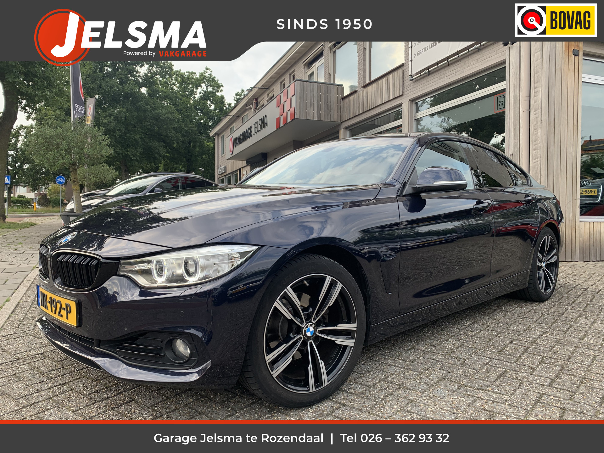 BMW 4 Serie Gran Coupé 418i High Executive Aut. M-Sport | Navi | Leer