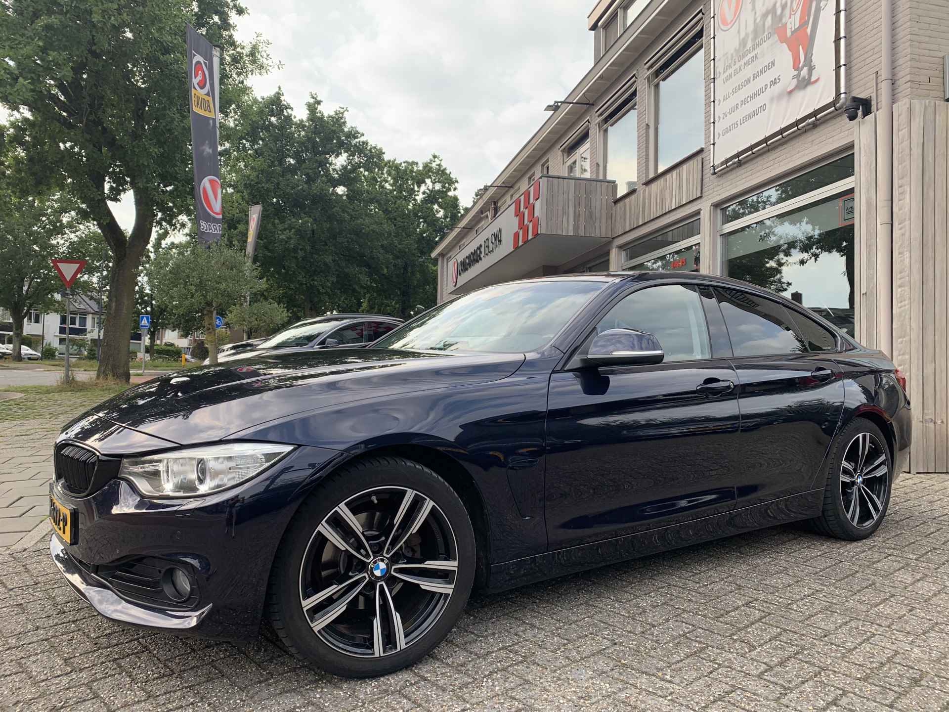 BMW 4 Serie Gran Coupé 418i High Executive Aut. M-Sport | Navi | Leer - 28/33