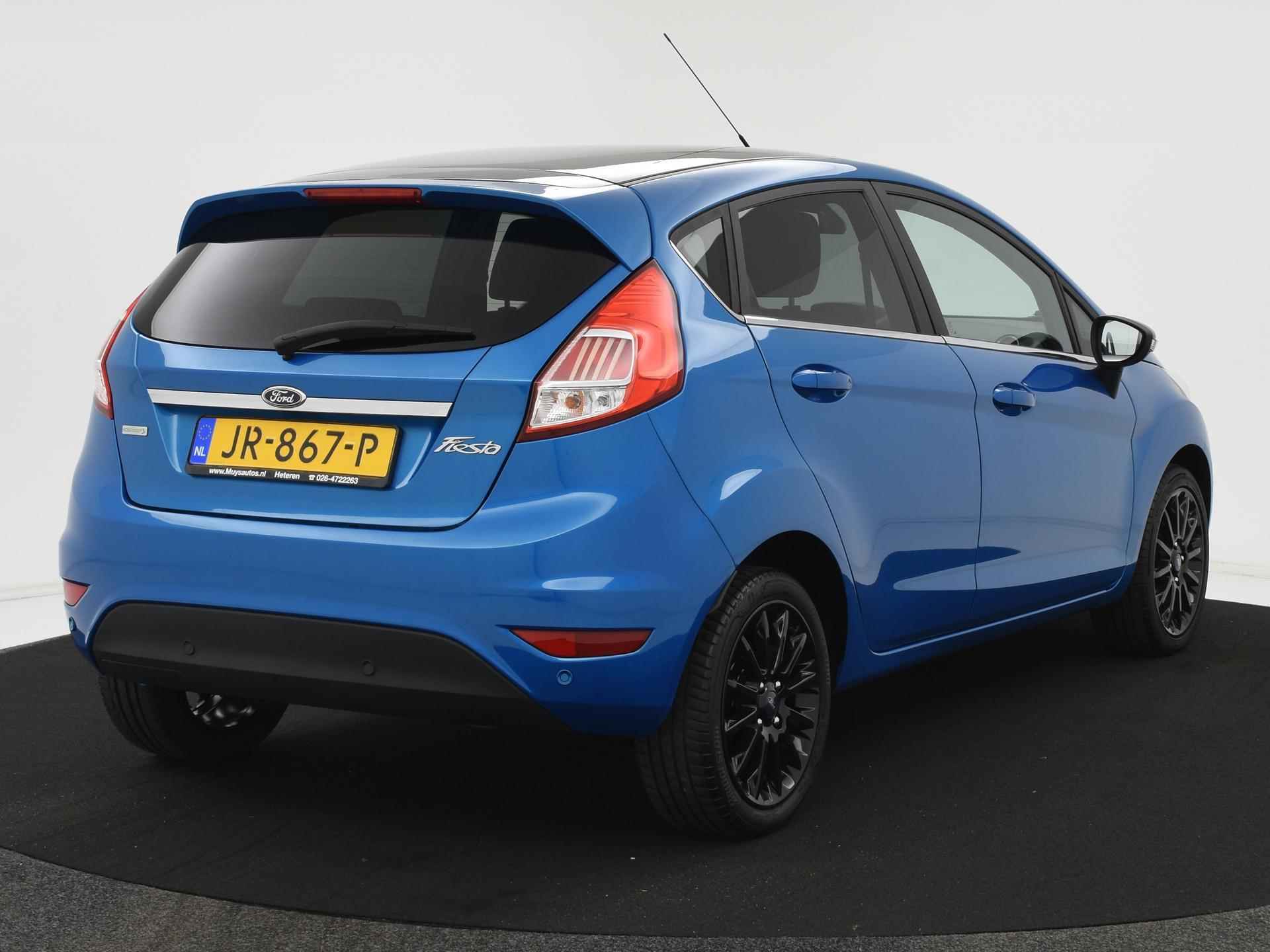 Ford Fiesta 1.0 EcoBoost 100PK Candy Blue Edition NAVI|CLIMA|PDC|CRUISE|16INCHVOORRUITVERWARMING - 5/31