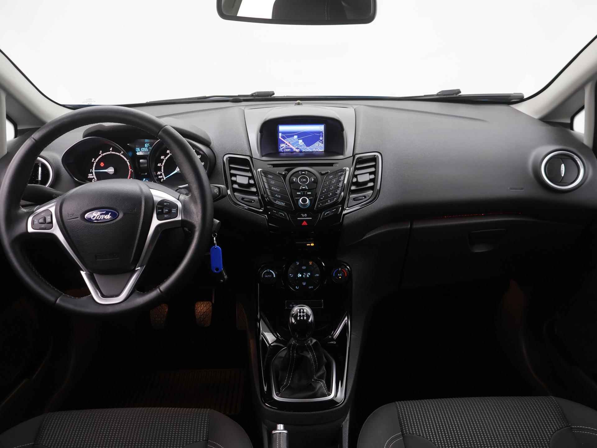 Ford Fiesta 1.0 EcoBoost 100PK Candy Blue Edition NAVI|CLIMA|PDC|CRUISE|16INCHVOORRUITVERWARMING - 8/31