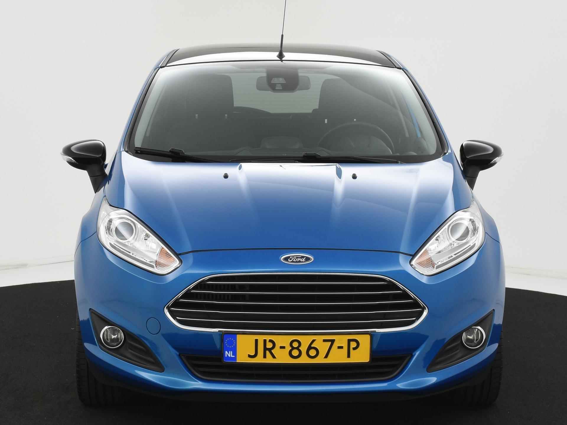 Ford Fiesta 1.0 EcoBoost 100PK Candy Blue Edition NAVI|CLIMA|PDC|CRUISE|16INCHVOORRUITVERWARMING - 13/31