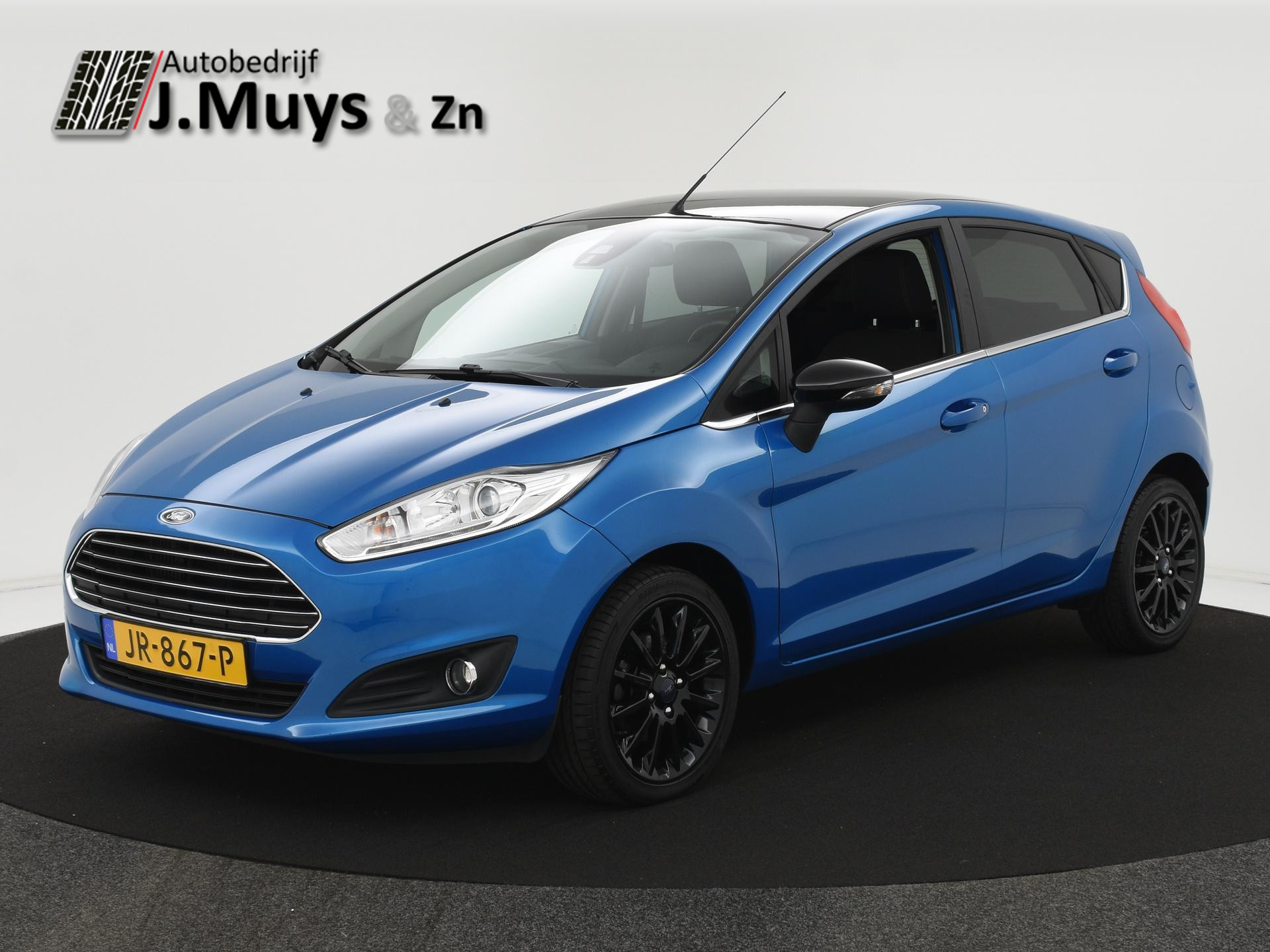 Ford Fiesta 1.0 EcoBoost 100PK Candy Blue Edition NAVI|CLIMA|PDC|CRUISE|16INCHVOORRUITVERWARMING