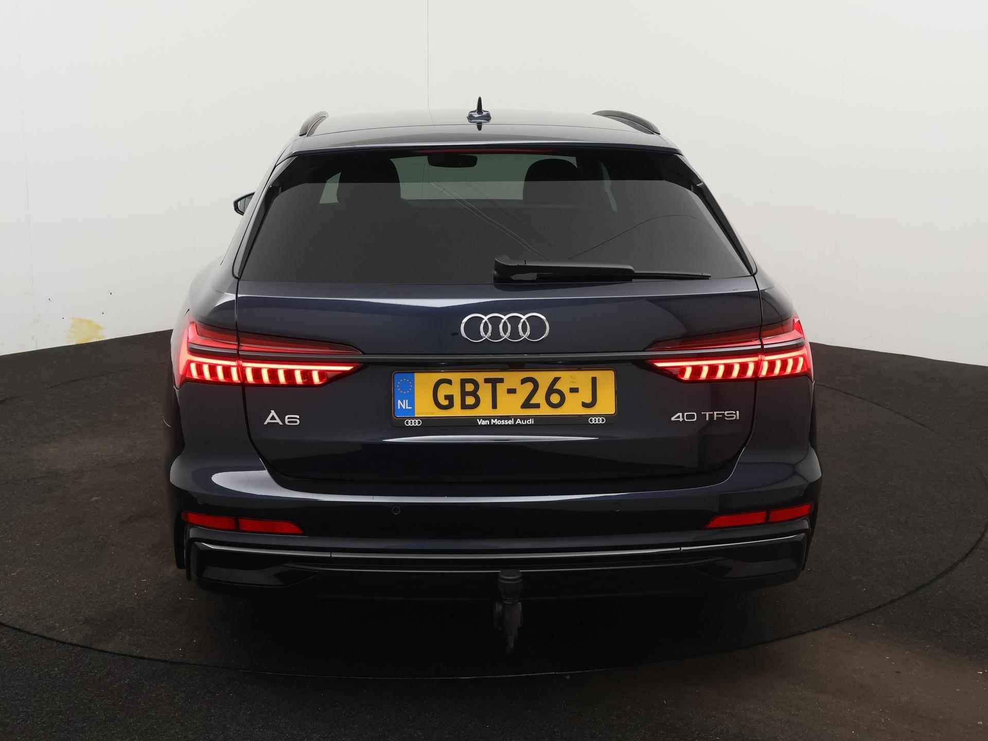 Audi A6 Avant 40 TFSI S edition Competition 204 PK | S-line | Automaat | Navigatie | 360 Camera | Parkeersensoren | Stoelverwarming | LED Matrix | Drive Select | Trekhaak | Lichtpakket Plus | - 4/28