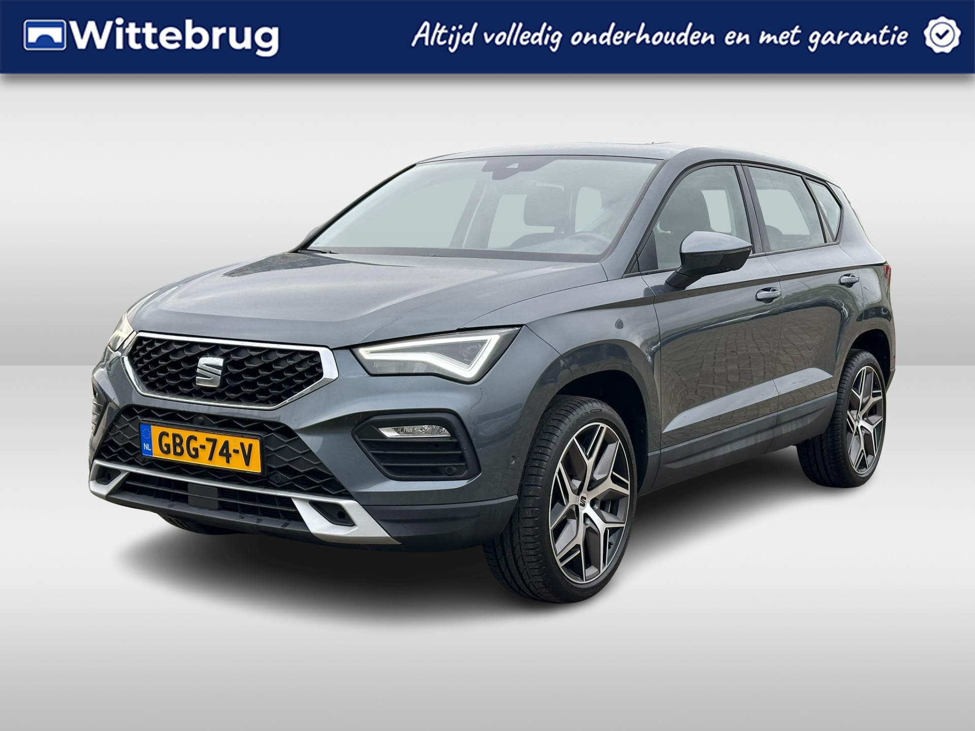 SEAT Ateca 1.5 TSI 150pk DSG Style / 19" LMV / Panoramadak / Virtual Cockpit / Facelift / LMV / Navi / 360 Camera / Stuur en Stoelverwarming **