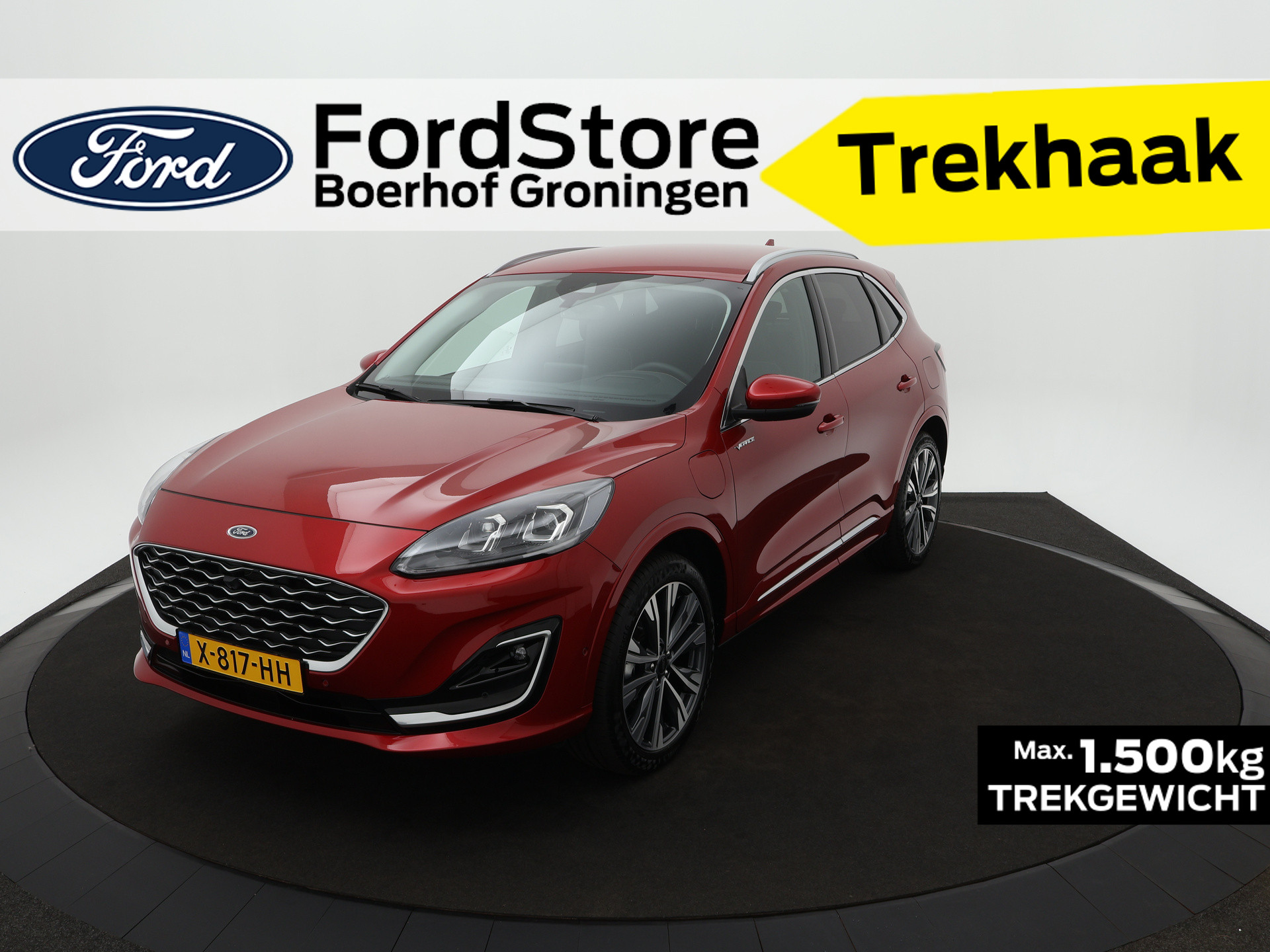 Ford Kuga 2.5 PHEV Vignale | Trekhaak I Adapt. Cruise I 20"LM I HUD I fabr gar. tm 03-2027