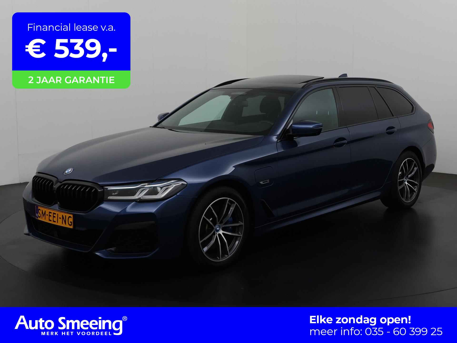 BMW 5-serie Touring 530e M Sport Plug-In | Panoramadak | Head Up | Trekhaak Uitklap | Zondag Open! - 1/40