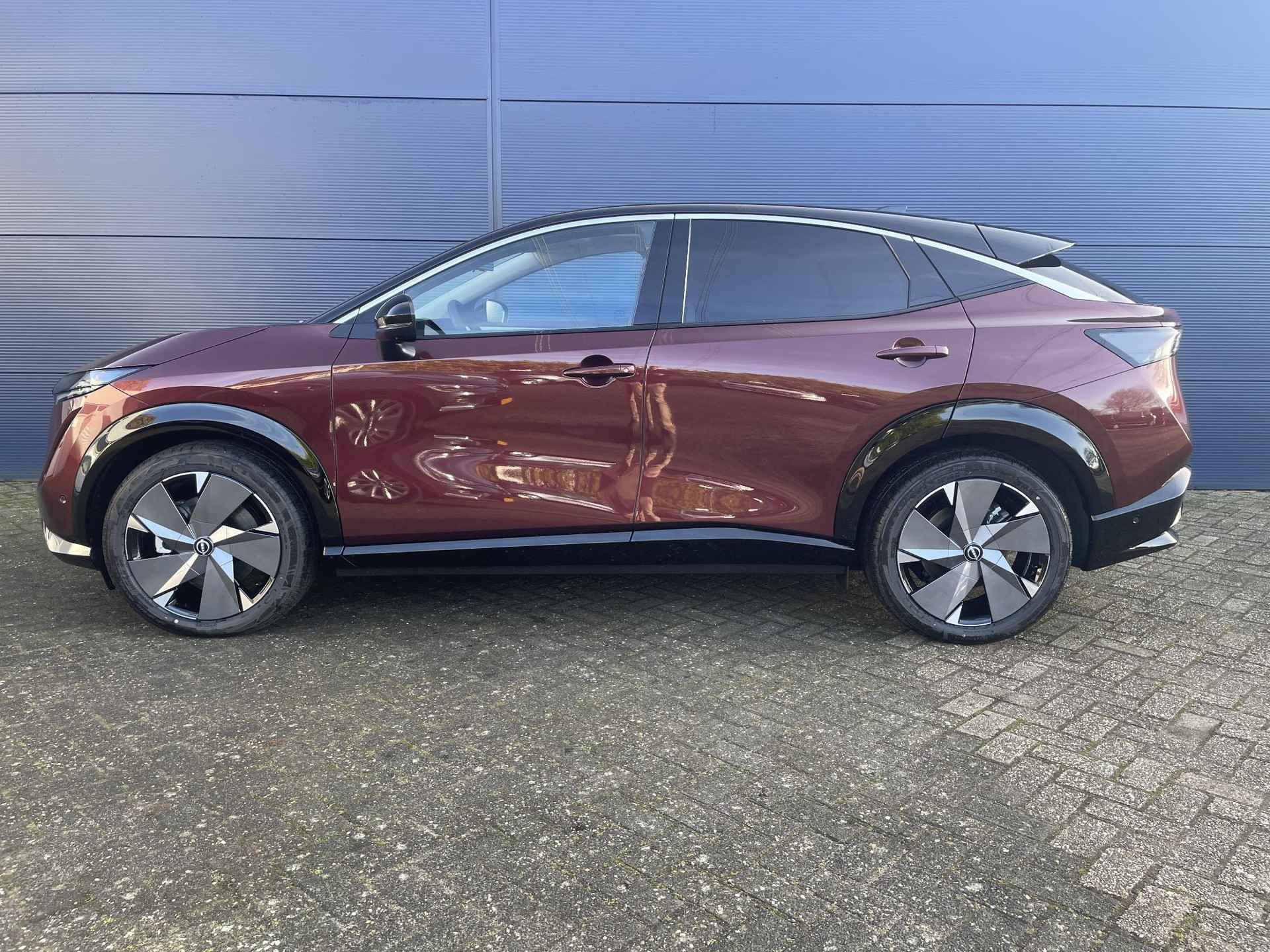 Nissan Ariya Evolve 87kWh | Elektr. voorstoelen | Stuur & Voorruit verwarmd | Voorstoelen Verwarmd & Verkoeld | 360° Camera | Schuif/Kantel Dak | BOSE | Apple Carplay | Anroid Auto - 7/25