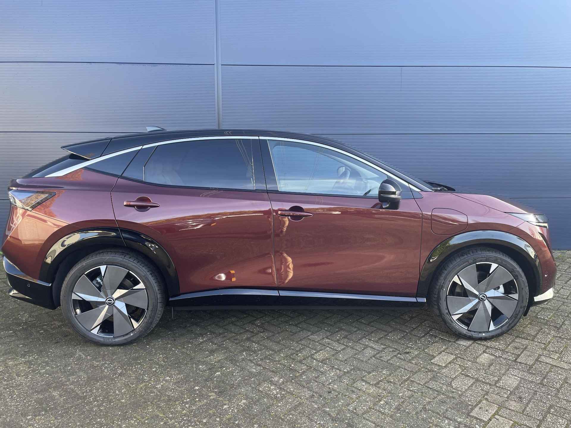 Nissan Ariya Evolve 87kWh | Elektr. voorstoelen | Stuur & Voorruit verwarmd | Voorstoelen Verwarmd & Verkoeld | 360° Camera | Schuif/Kantel Dak | BOSE | Apple Carplay | Anroid Auto - 8/25