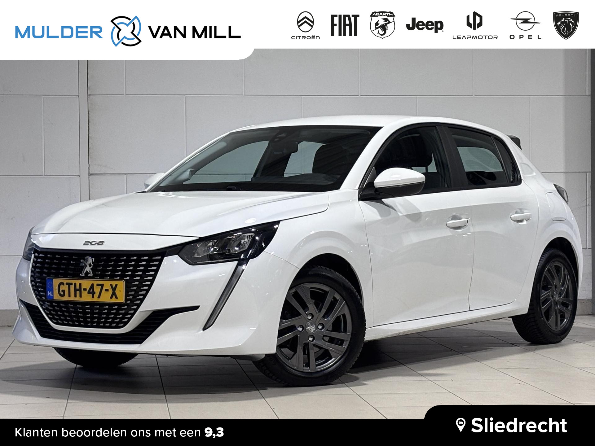 Peugeot 208 5-deurs Active Pack 1.2 TURBO 100pk EAT8 AUTOMAAT | NAVI | PARKEERHULP | LM-VELGEN | DAB+ | CRUISE CONTROL | AIRCO |