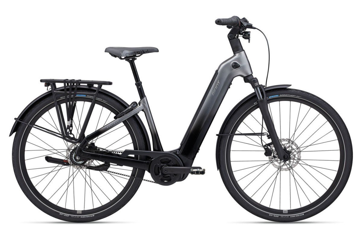 GIANT AnyTour E+ 5 (500wh) Dames Charcoal L 48cm L 2024